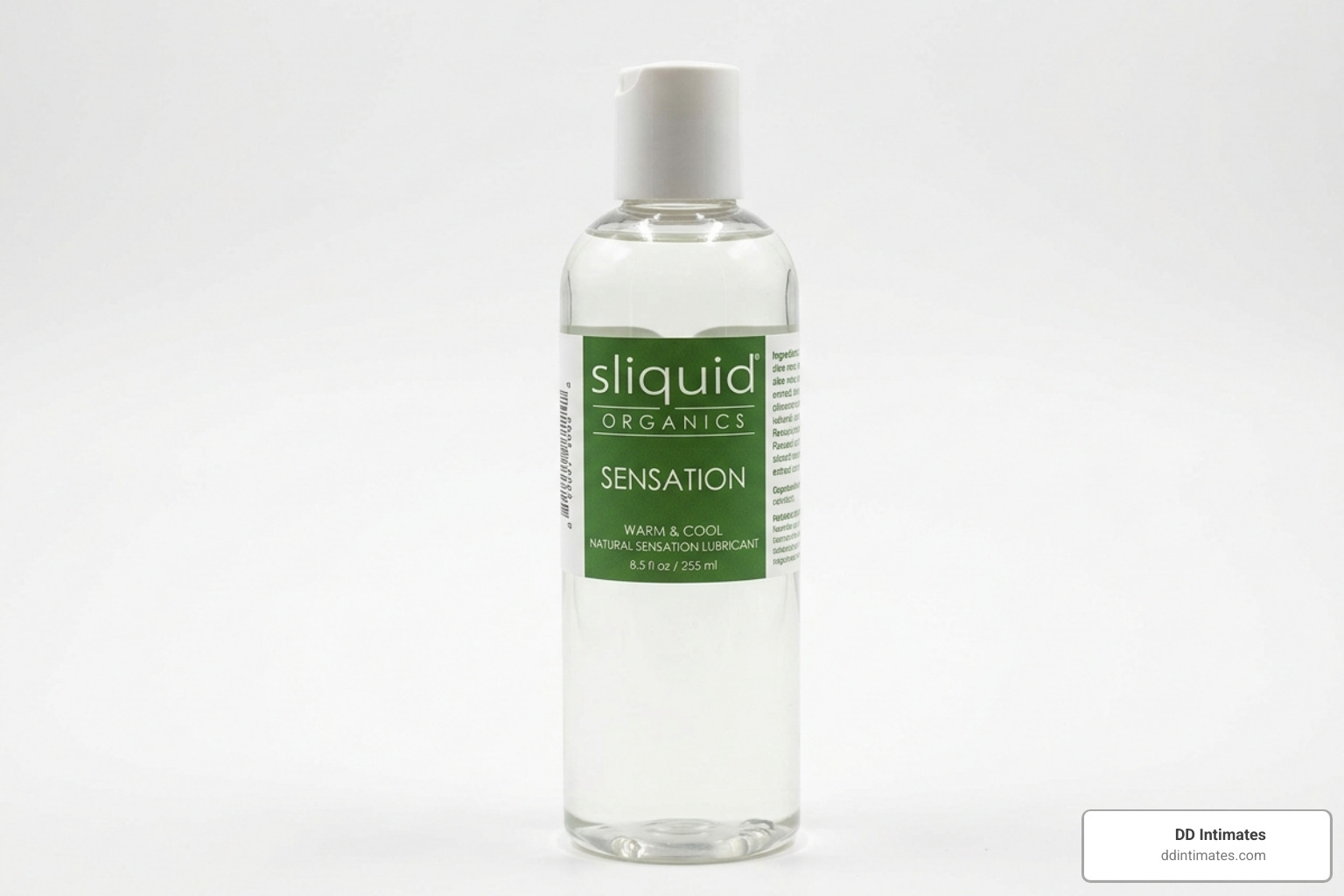 Sliquid Organics Sensation bottle 8.5oz - organic tingling sensation lube