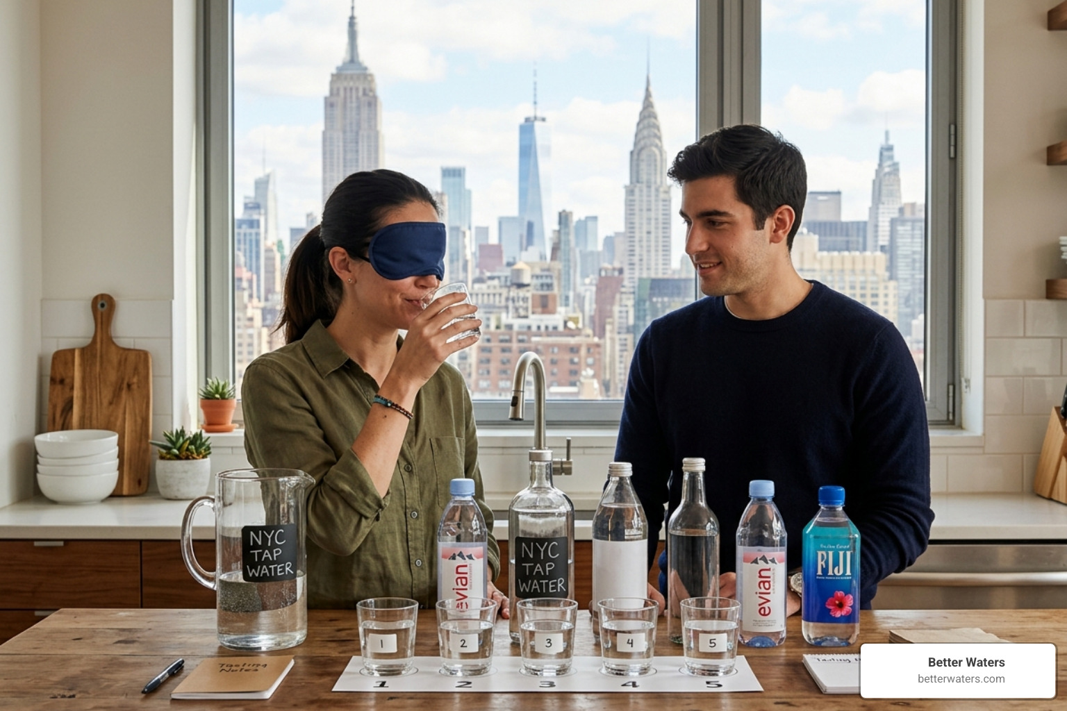 bottled taste water nyc