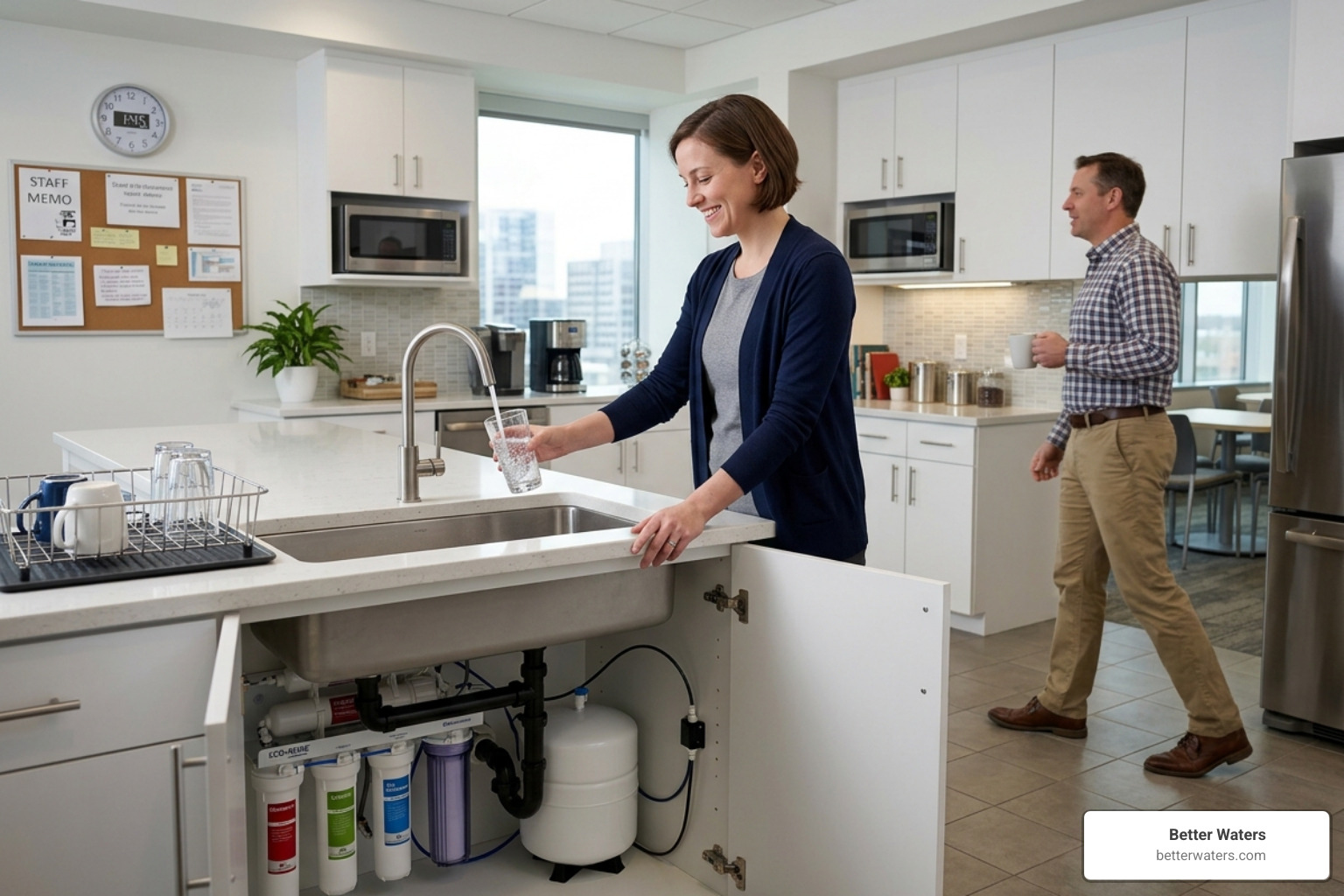 workplace water filtration system