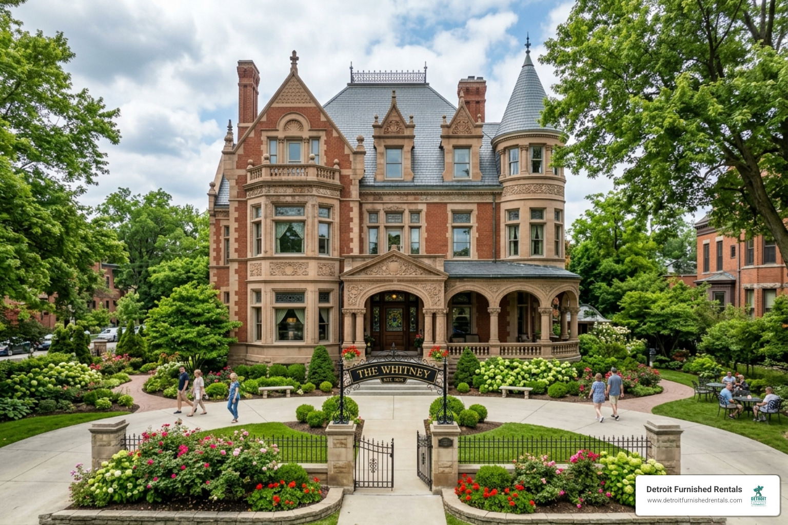 The Whitney Mansion Detroit - dining in detroit michigan