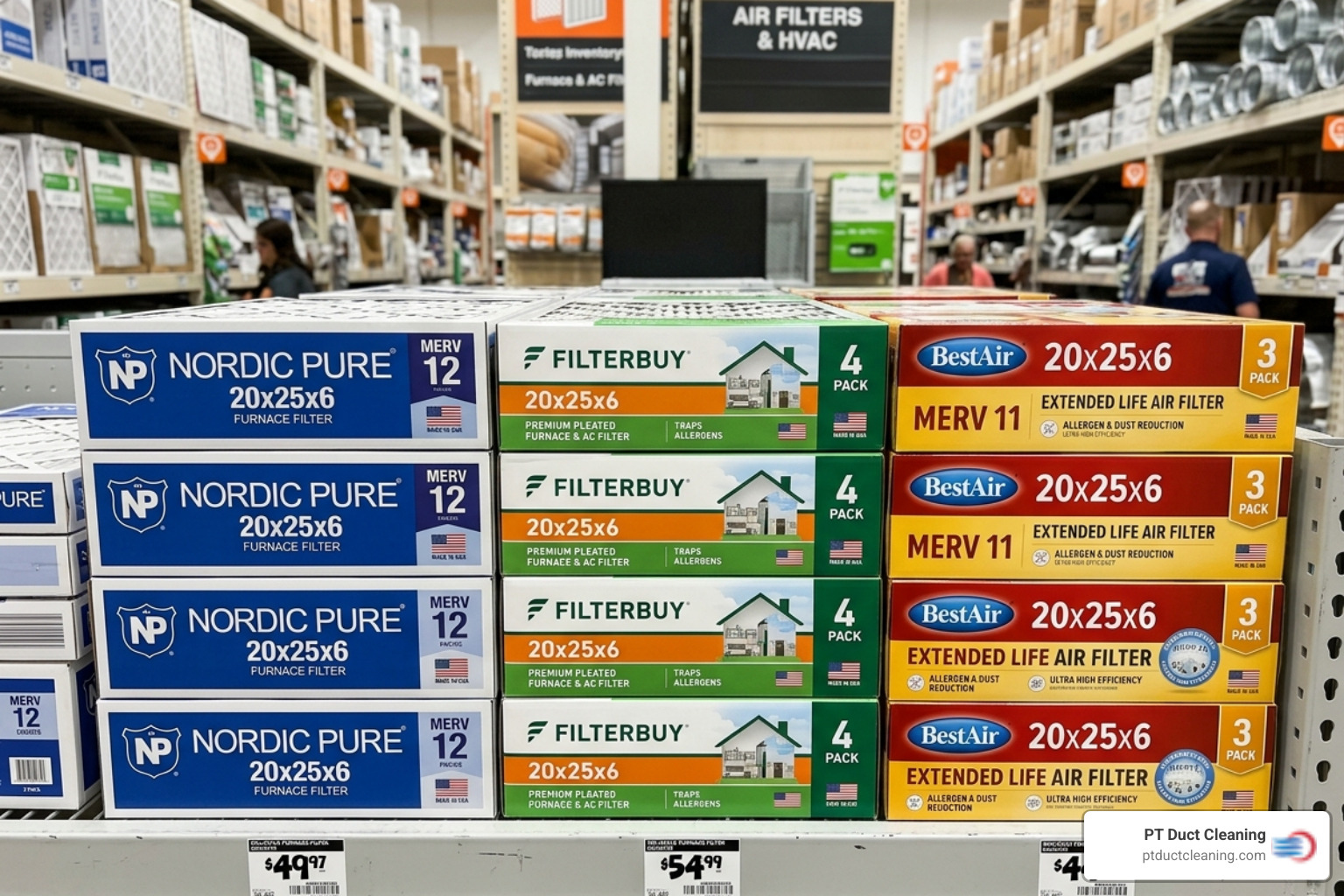 Packaging of top-rated 20x25x6 furnace filters - 20x25x6 furnace filter