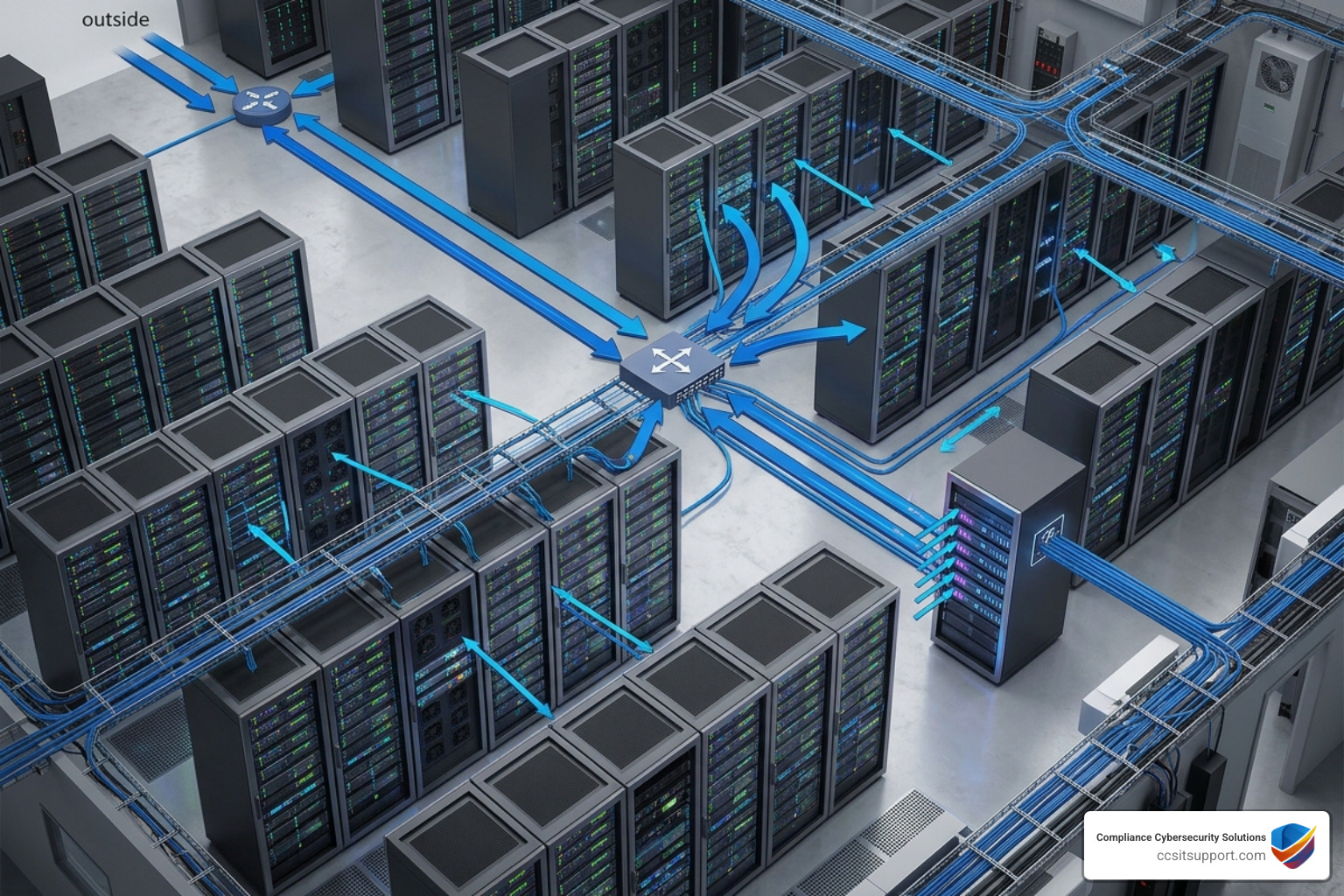 Analysis of network traffic flow showing how a NIDS monitors data packets - network intrusion detection system Analysis of network traffic flow showing how a NIDS monitors data packets - network intrusion detection system