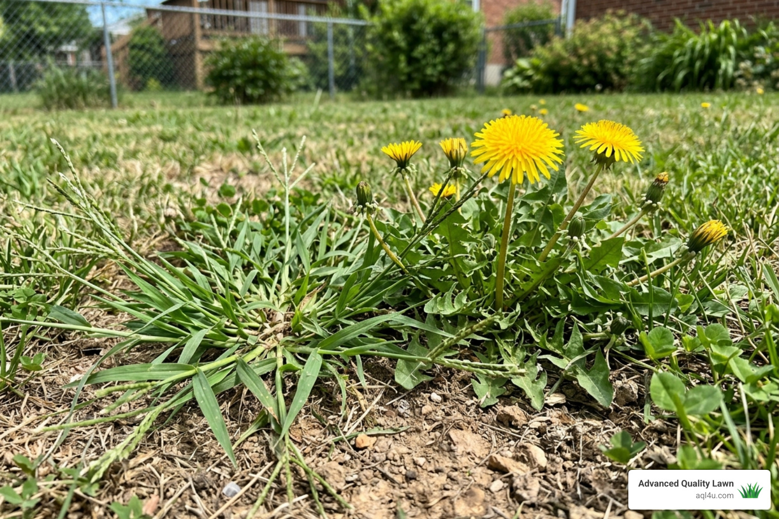 crabgrass and dandelions in turf - akron lawn weed control crabgrass and dandelions in turf - akron lawn weed control