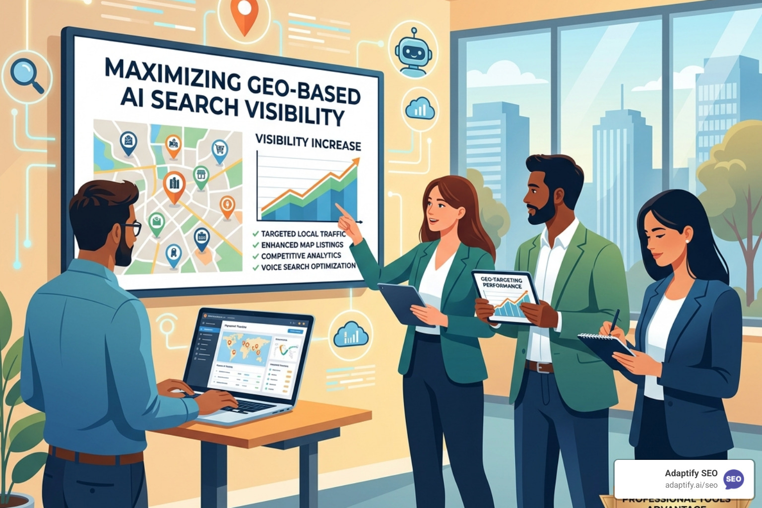 benefits of professional tools for geo-based ai search visibility