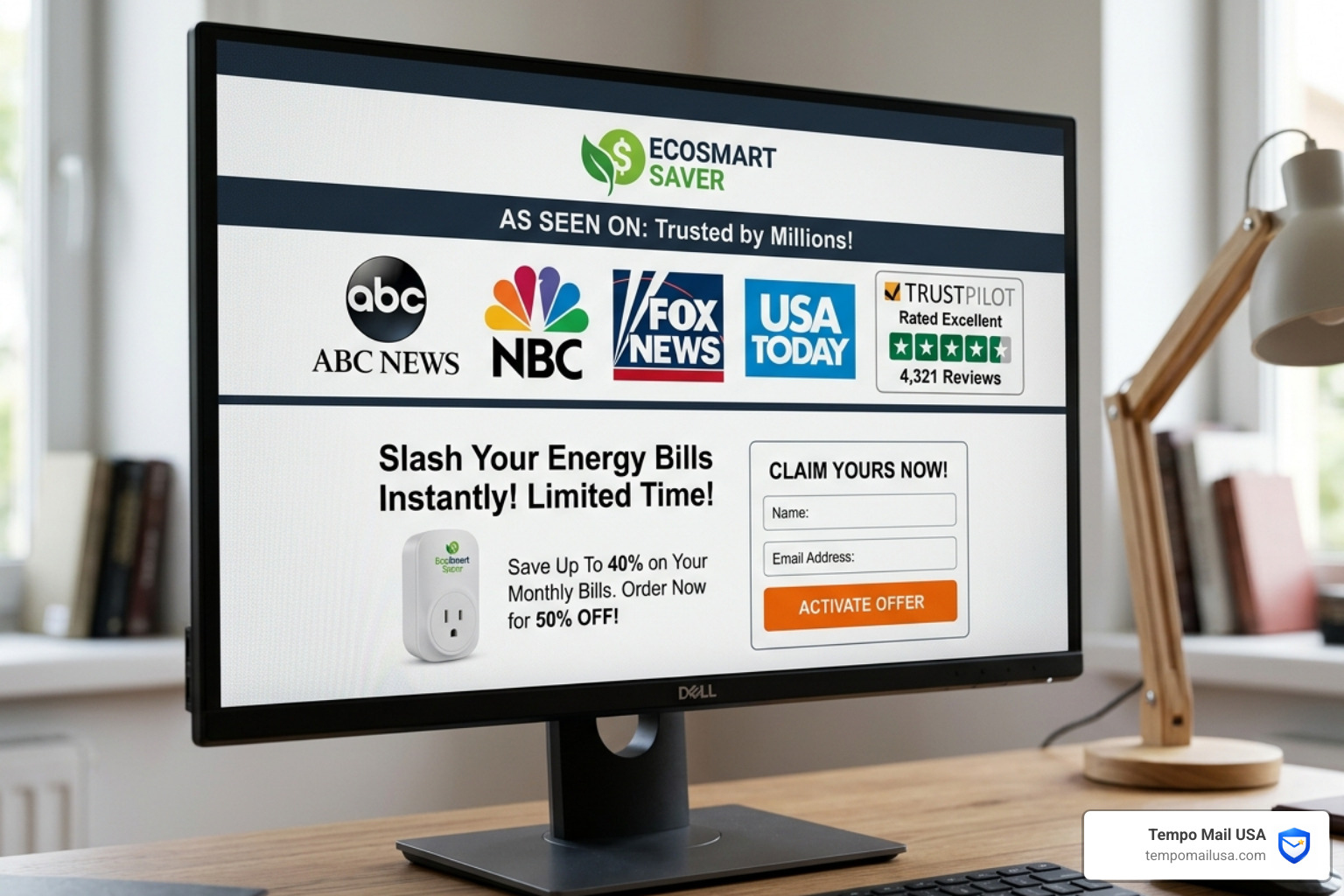 Fake media logos and Trustpilot badges commonly used in FuelSync scam ads - FuelSync Scam Warning Signs and How to Protect