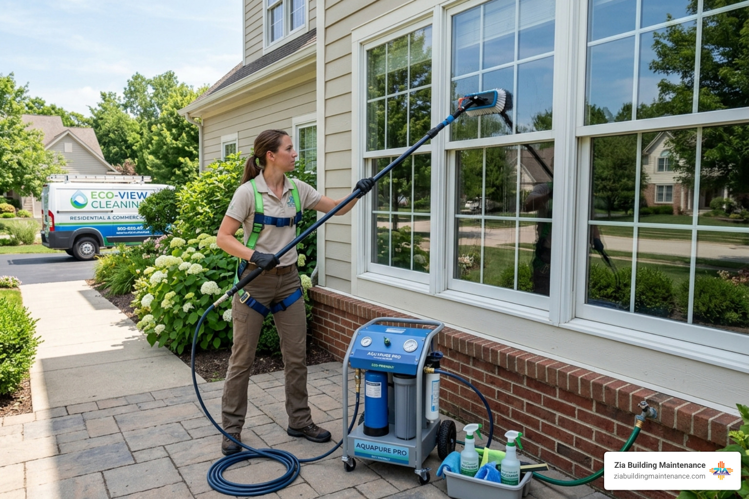 Eco-friendly window cleaning products and pure water systems - hire window cleaner Eco-friendly window cleaning products and pure water systems - hire window cleaner