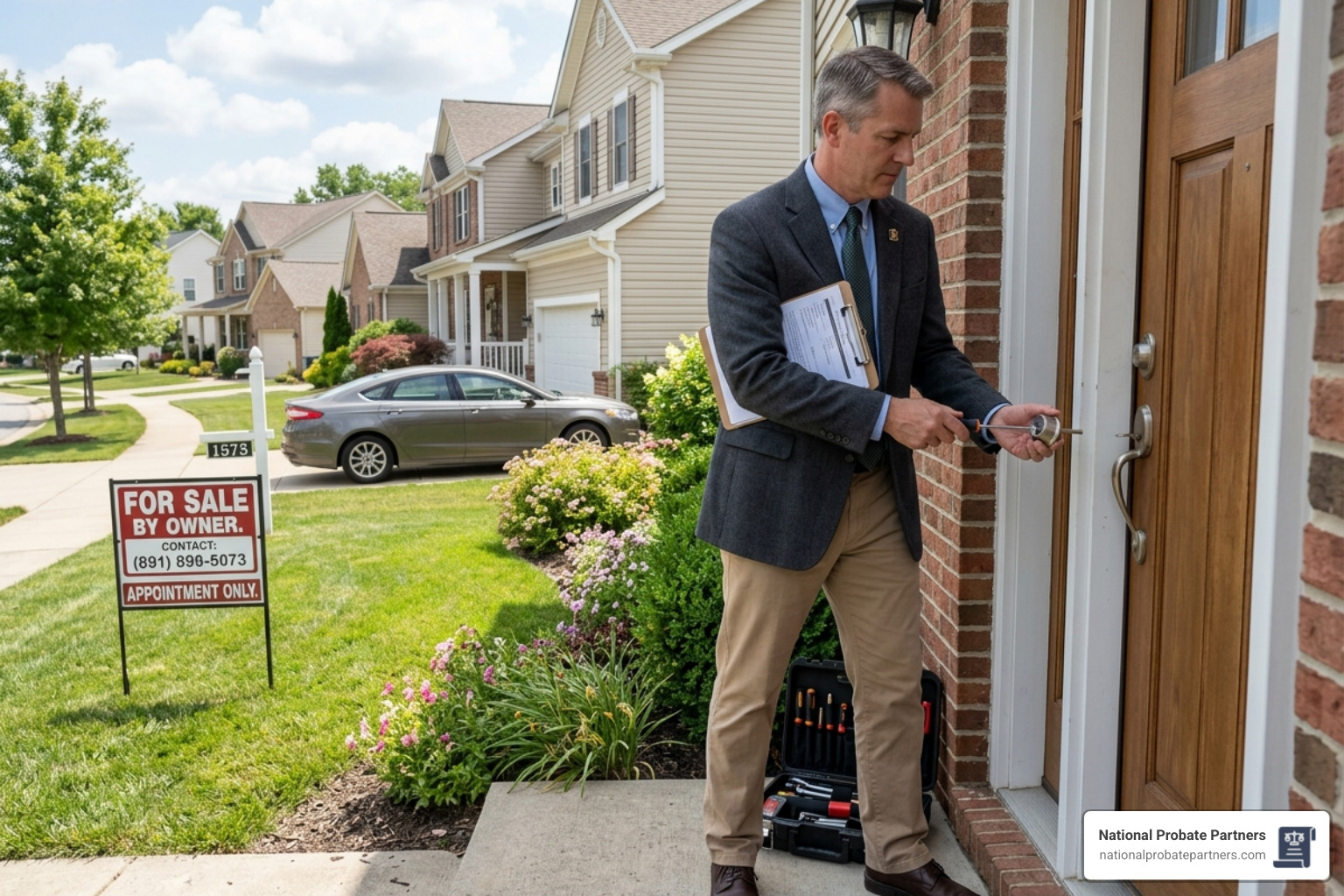 Trustee securing a decedent's residence - trust administration guide