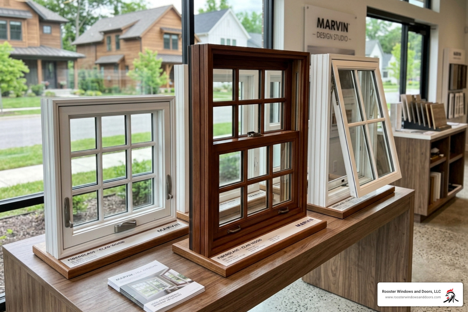 High quality fiberglass and wood window samples for HOA approval - HOA Approved Windows Libertyville High quality fiberglass and wood window samples for HOA approval - HOA Approved Windows Libertyville