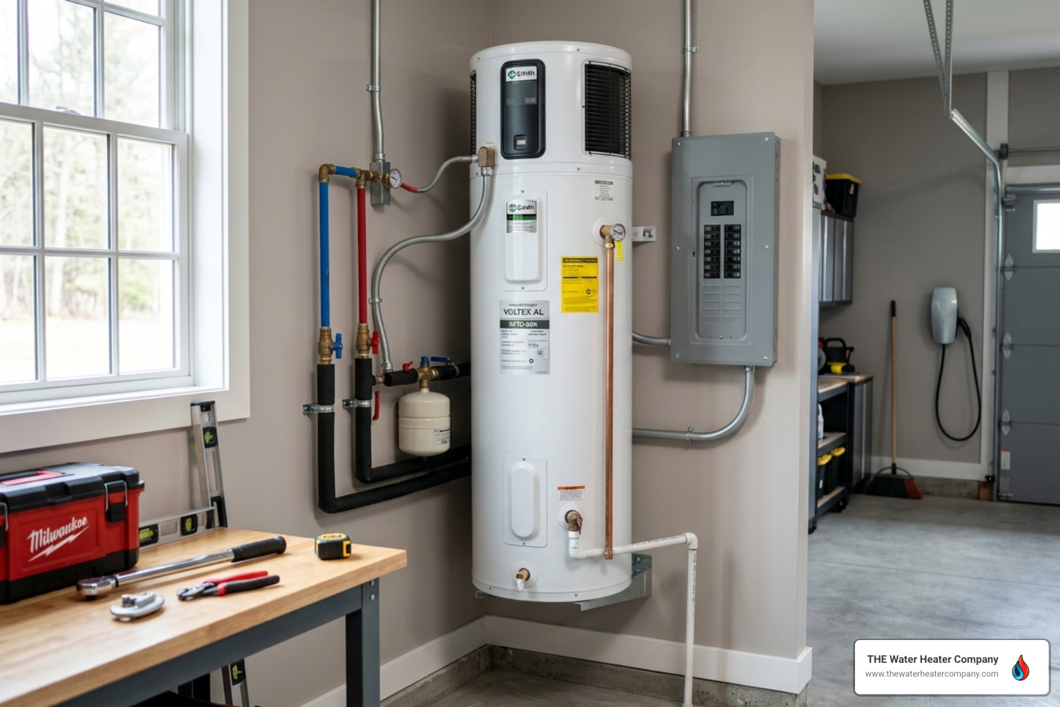 high-efficiency heat pump water heater installation in a garage - federal tax credits for heat pump water heaters high-efficiency heat pump water heater installation in a garage - federal tax credits for heat pump water heaters
