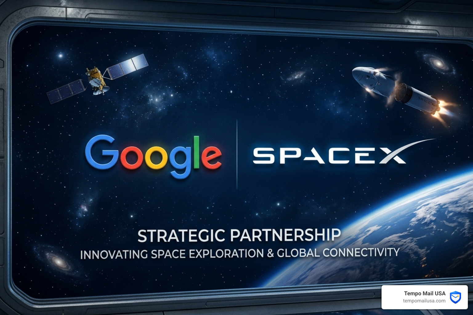 Google and SpaceX logos partnership - Alphabet SpaceX Investment Valuation and Growth Potential Analysis