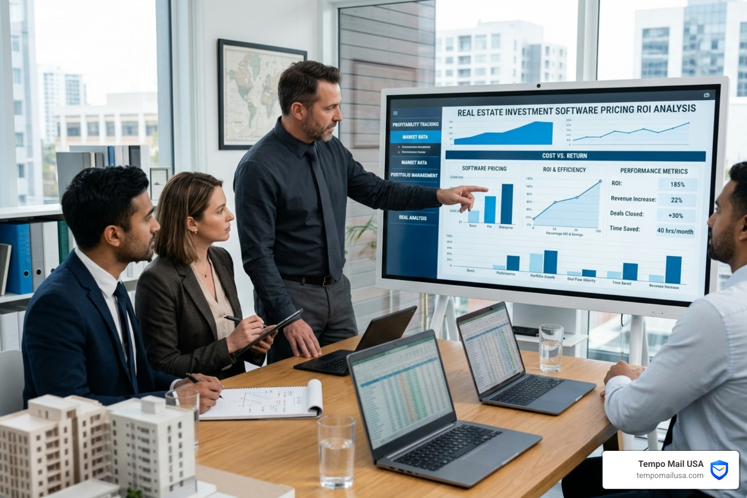 Spreadsheet vs automated software interface comparison - Real Estate Investment Software Pricing ROI Analysis