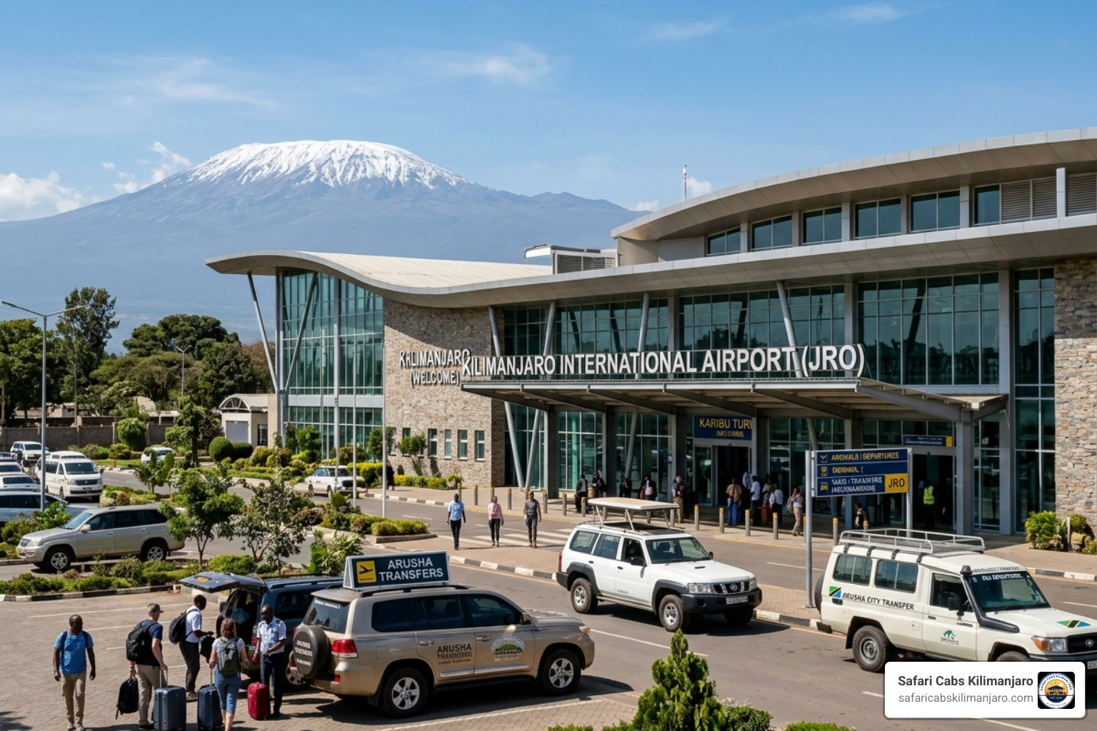 JRO to Arusha Kilimanjaro International Airport terminal - jro to arusha