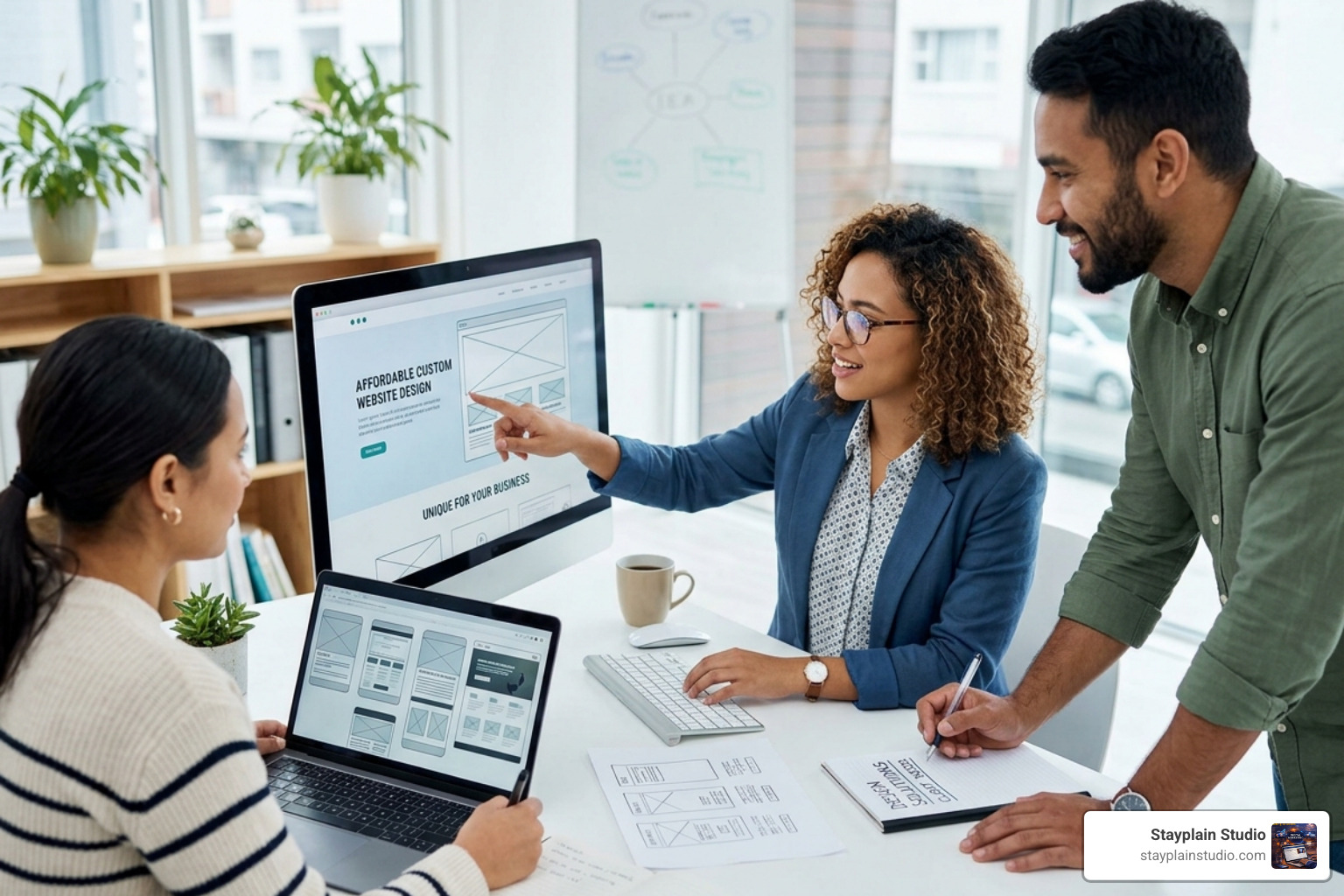 custom vs template web design - affordable custom website design services