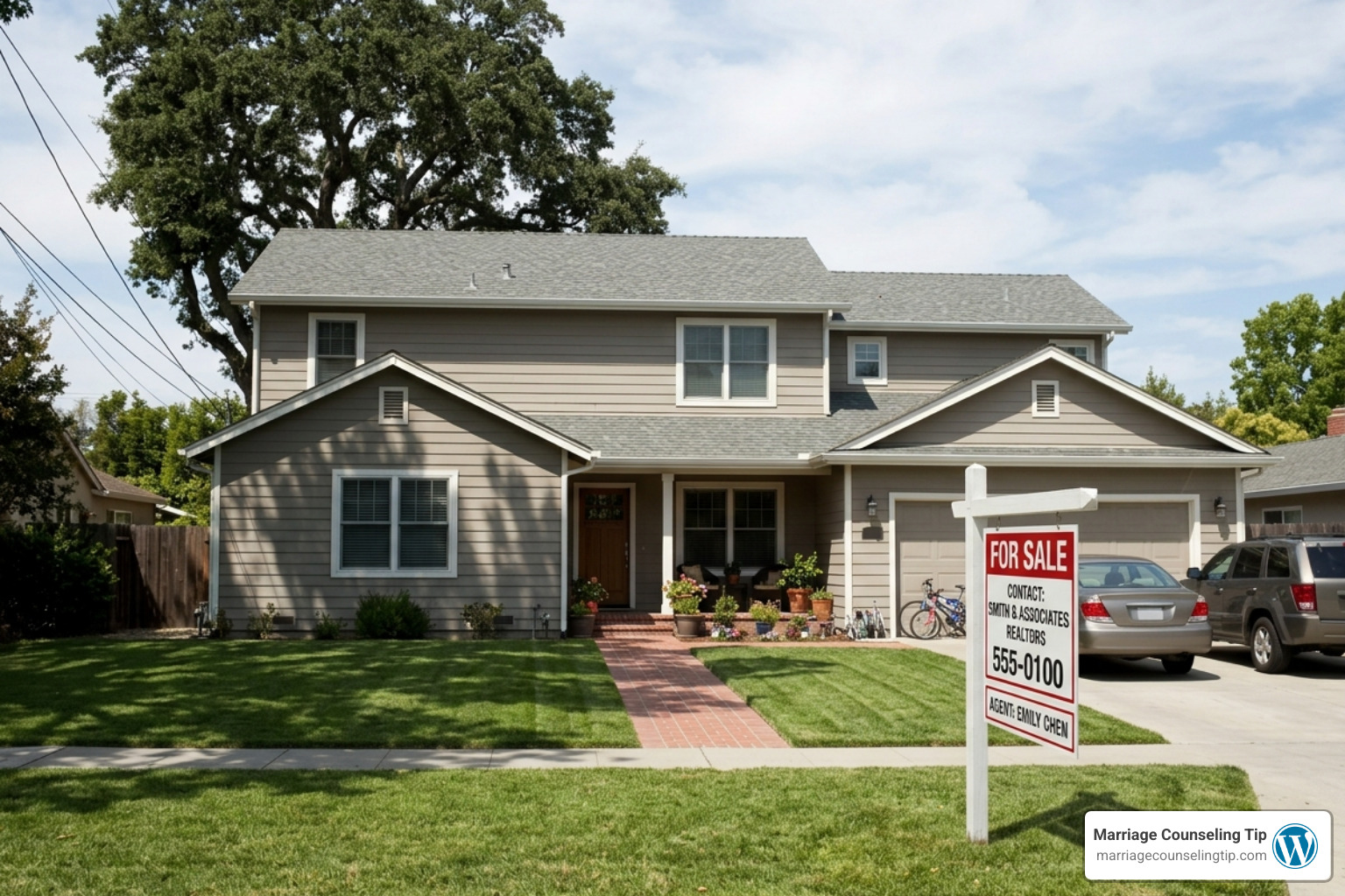 A residential home representing marital assets that could be at risk from IRS collections - back tax amnesty spouse