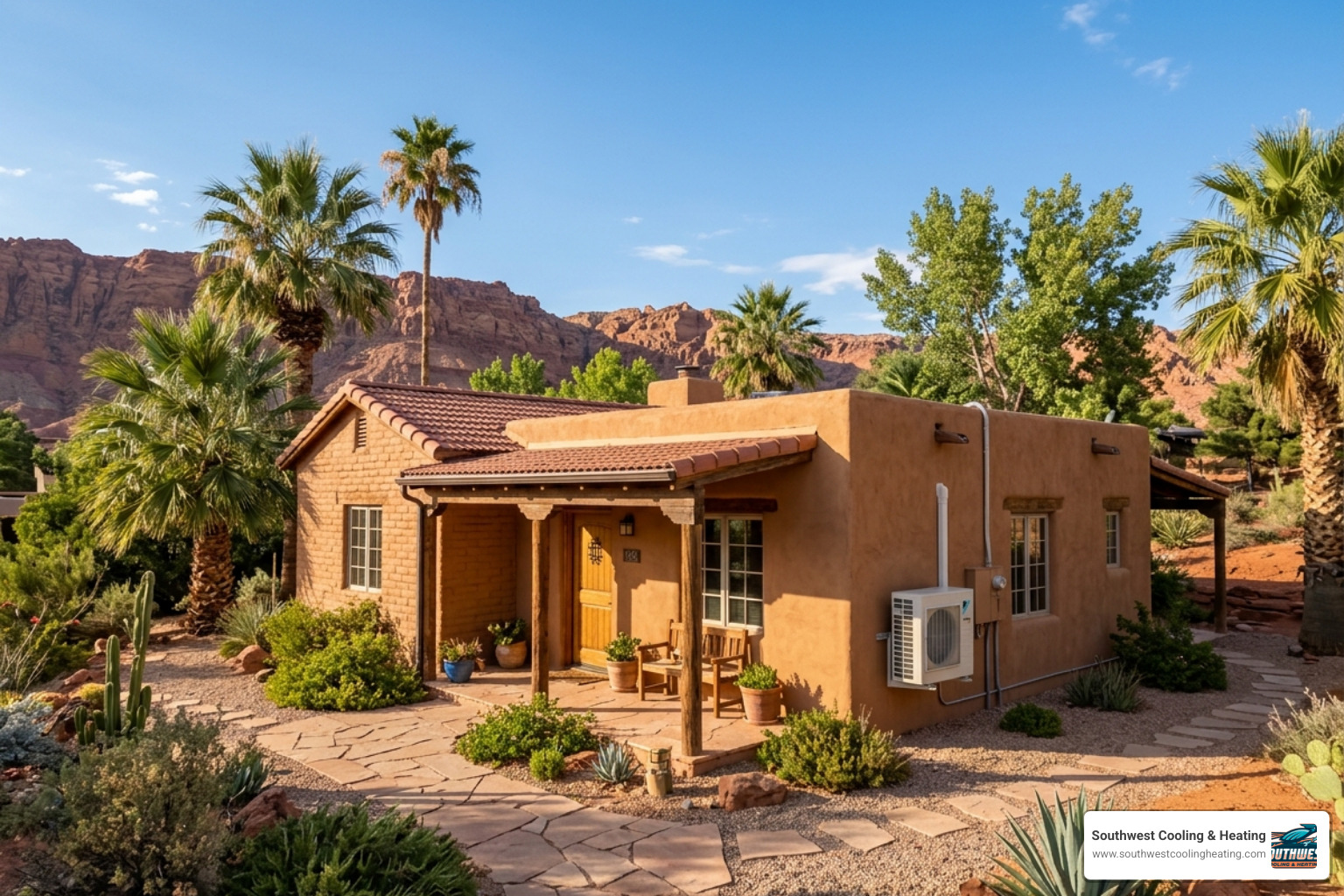 Historic home in St. George, UT that would benefit from a ductless system - is a ductless heat pump right for your home Historic home in St. George, UT that would benefit from a ductless system - is a ductless heat pump right for your home