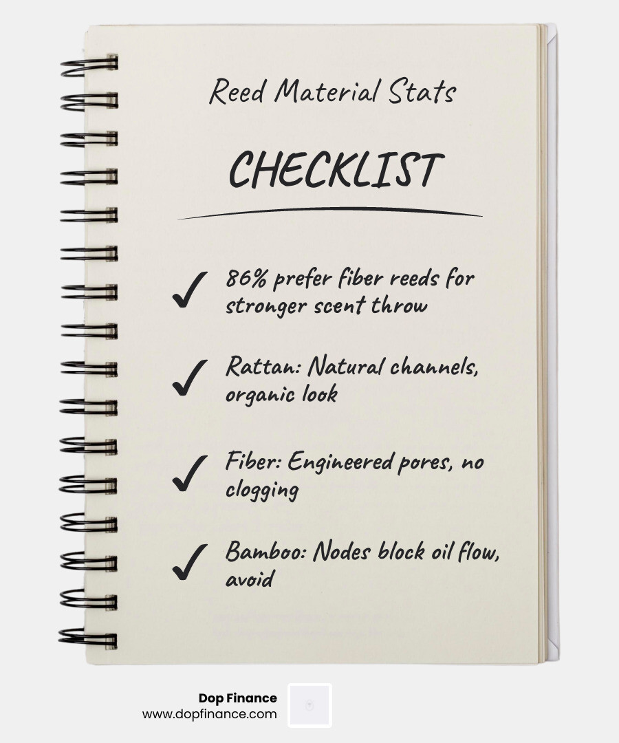 Stat showing that 86% of users prefer fiber reeds for stronger scent throw in large living areas - best diffuser sticks for