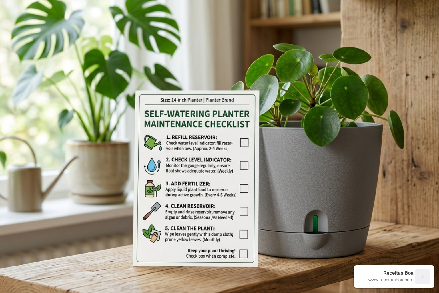14 inch self watering planter maintenance checklist - 14 self watering planter 14 inch self watering planter maintenance checklist - 14 self watering planter