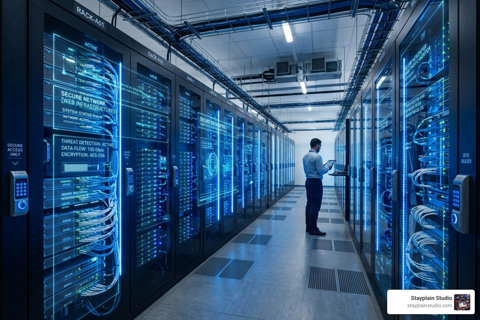 secure web infrastructure - corporate branding website design