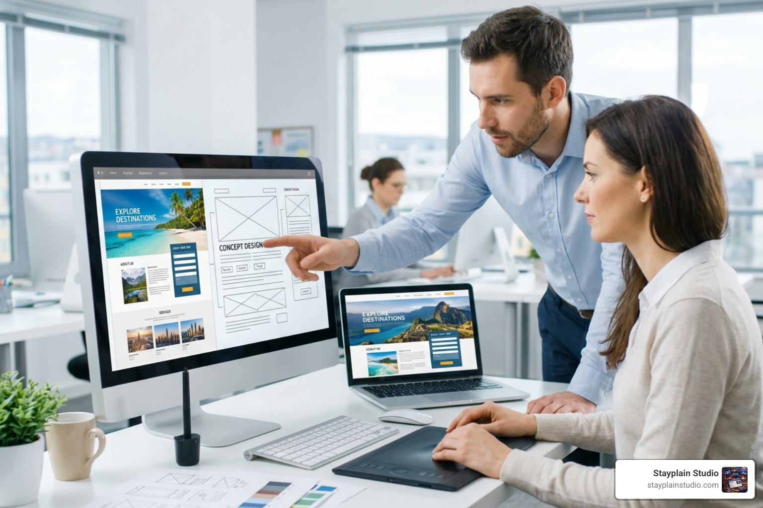 successful travel website redesign - travel website design services