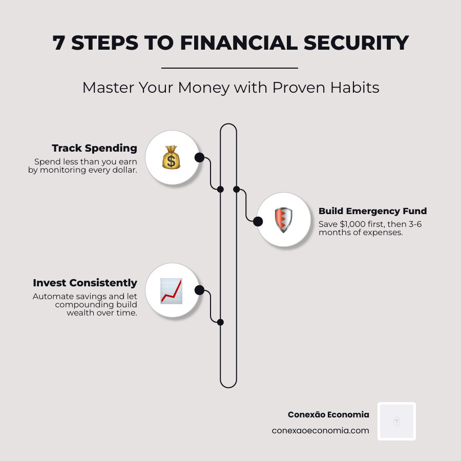 7 steps to personal financial security: goals, budget, emergency fund, debt, retirement, investing, protection - advice 7 steps to personal financial security: goals, budget, emergency fund, debt, retirement, investing, protection - advice