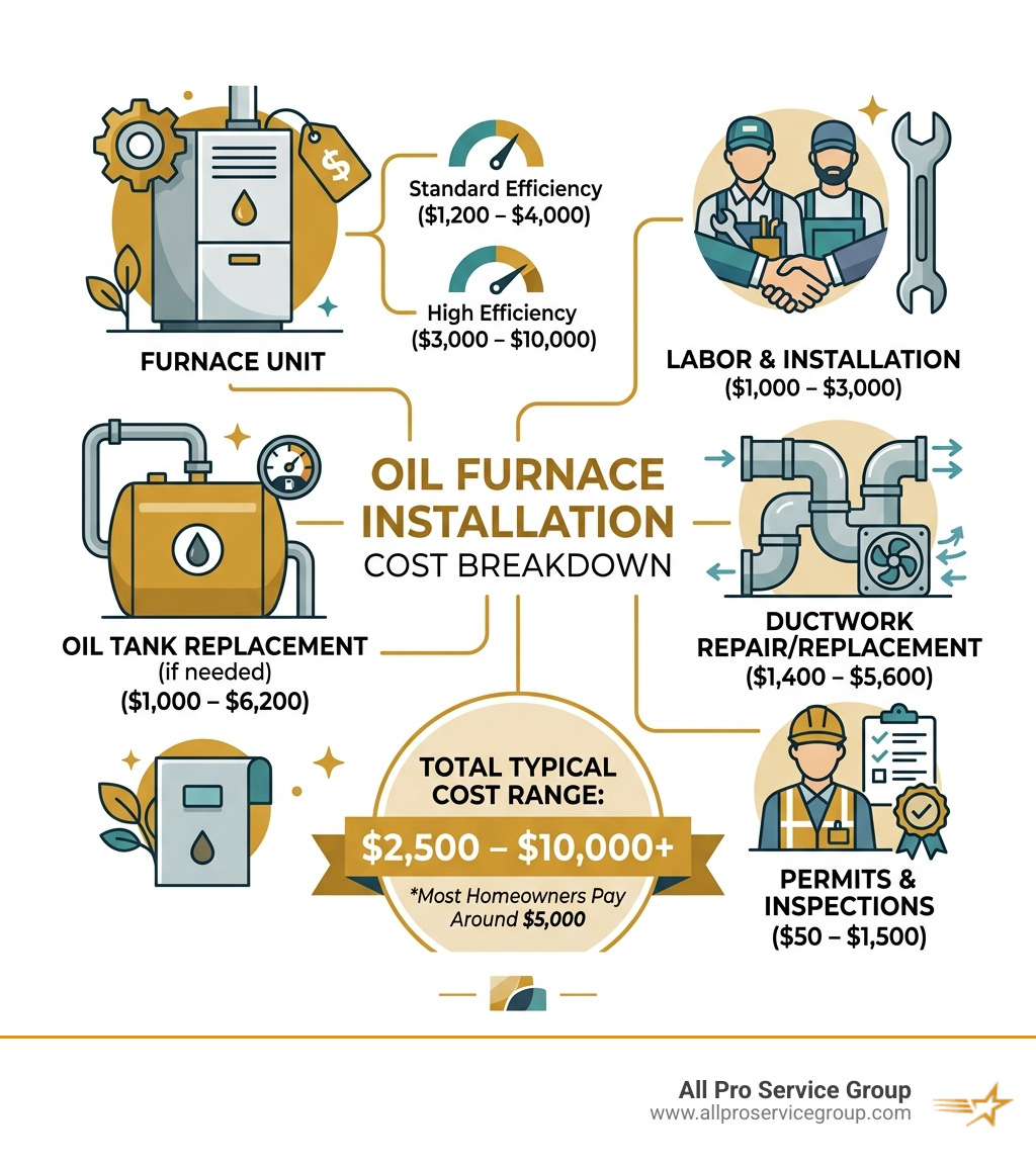 oil furnace installation cost components breakdown infographic - oil furnace installation cost infographic oil furnace installation cost components breakdown infographic - oil furnace installation cost infographic