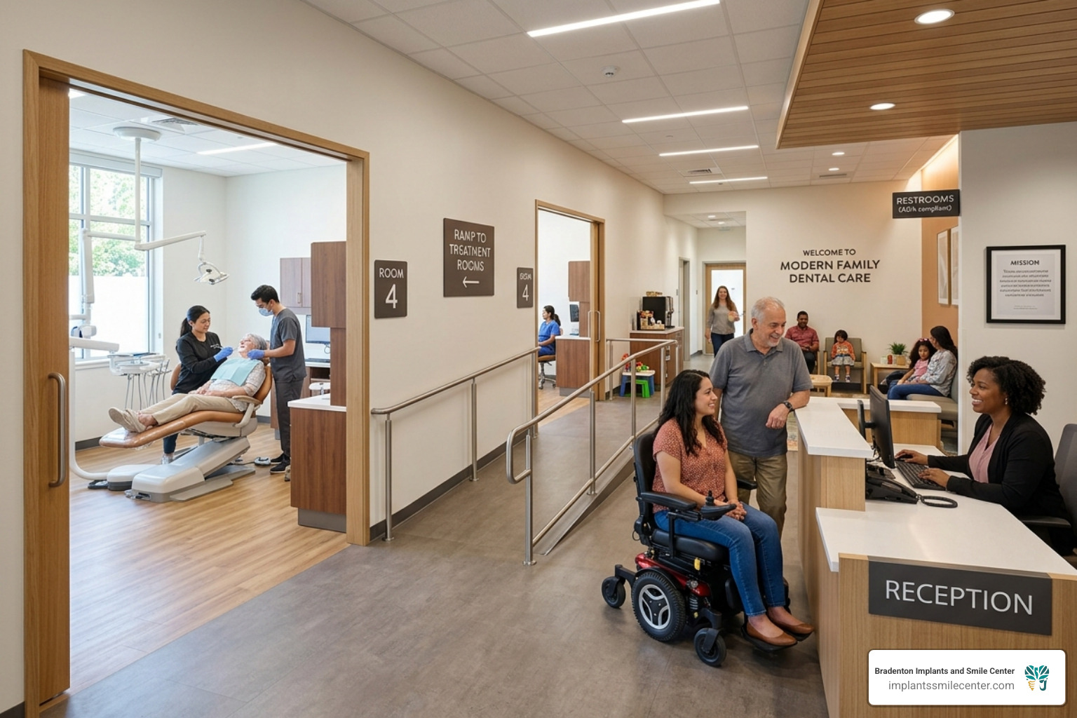 A modern specialty dental clinic designed for accessibility - government loans for dental work