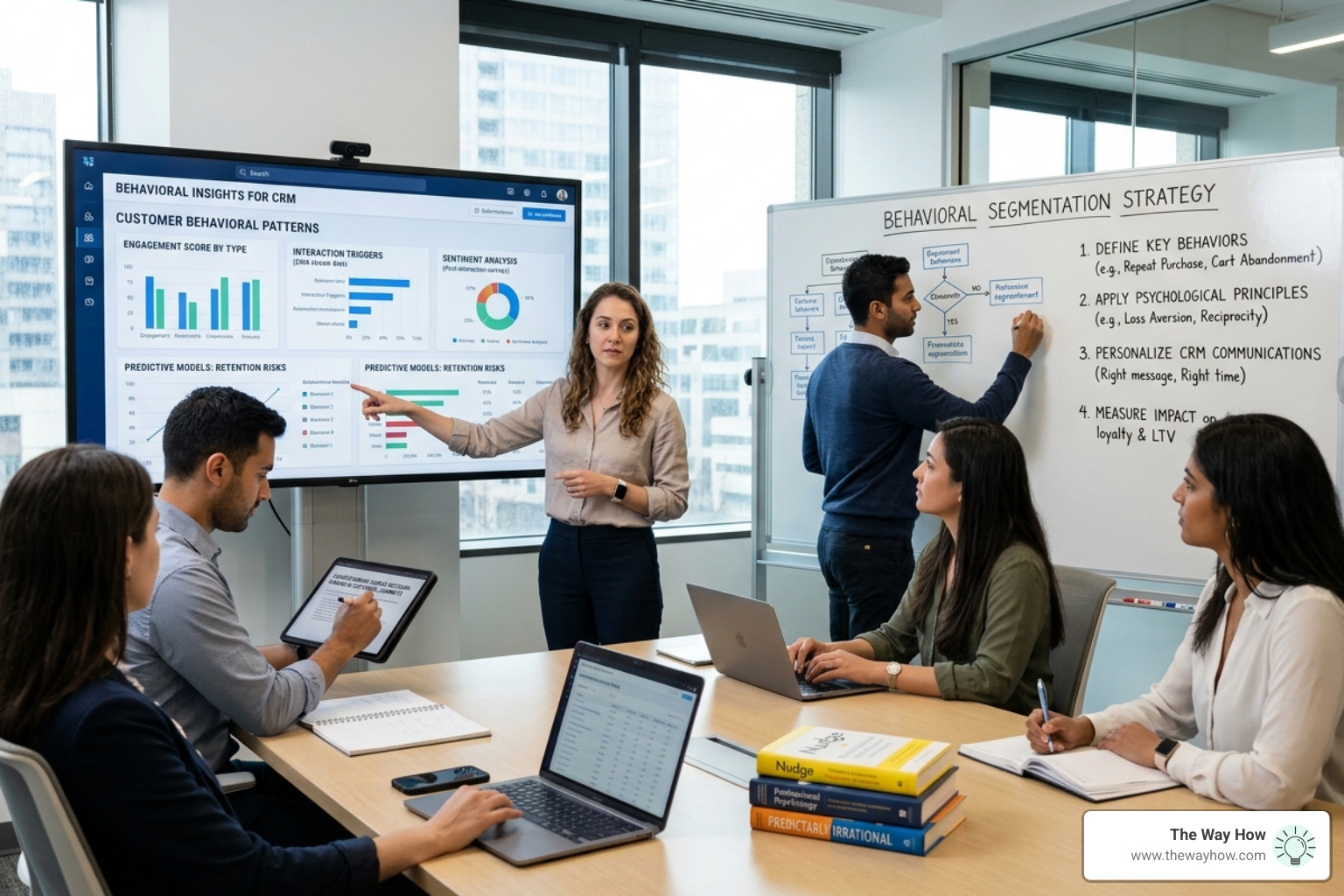 Visual representation of behavioral personas versus traditional demographic segments - Real People CRM behavioral science