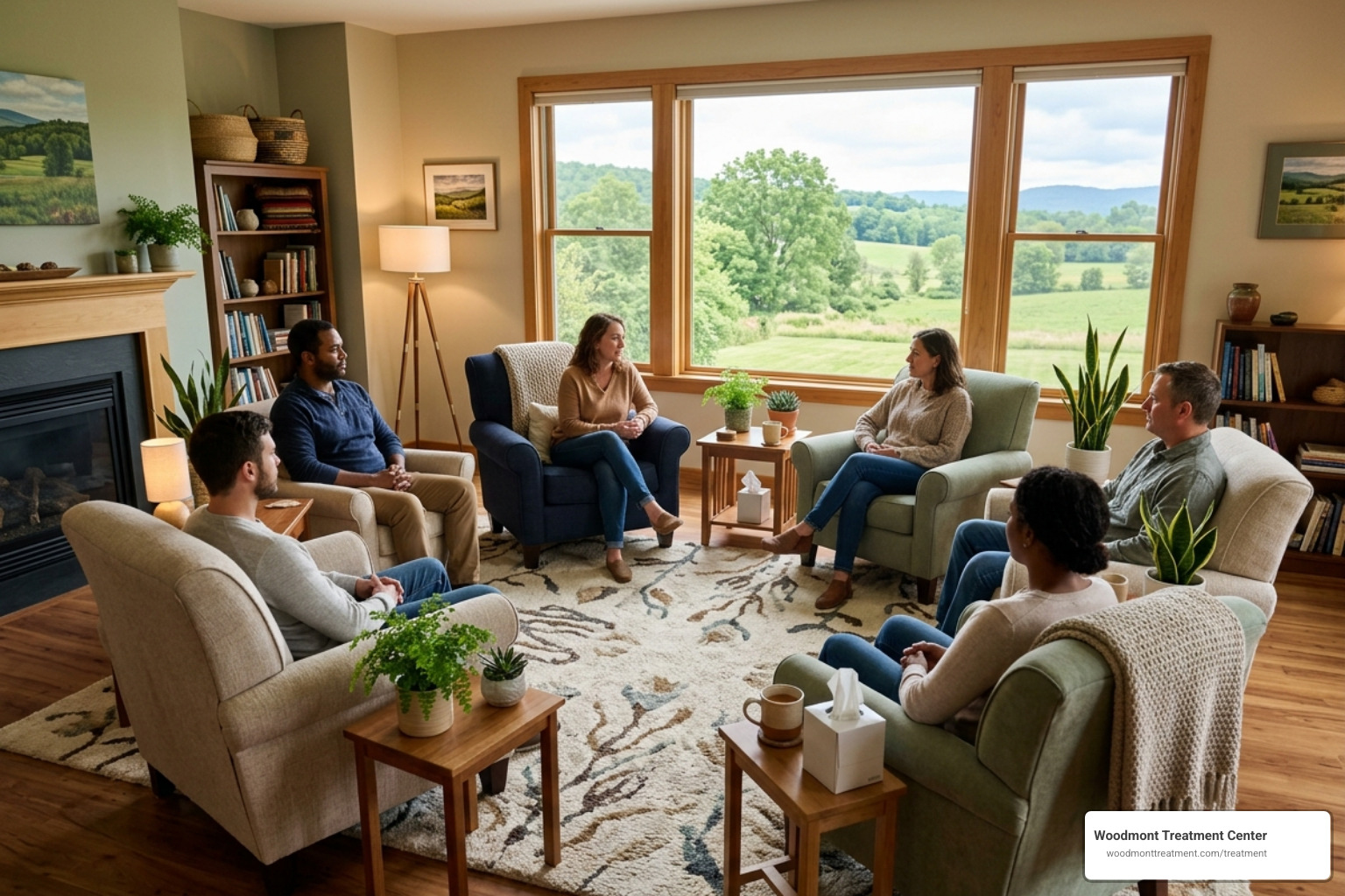 A home-like therapy room designed for peaceful introspection and clinical growth - rehab centers new jersey
