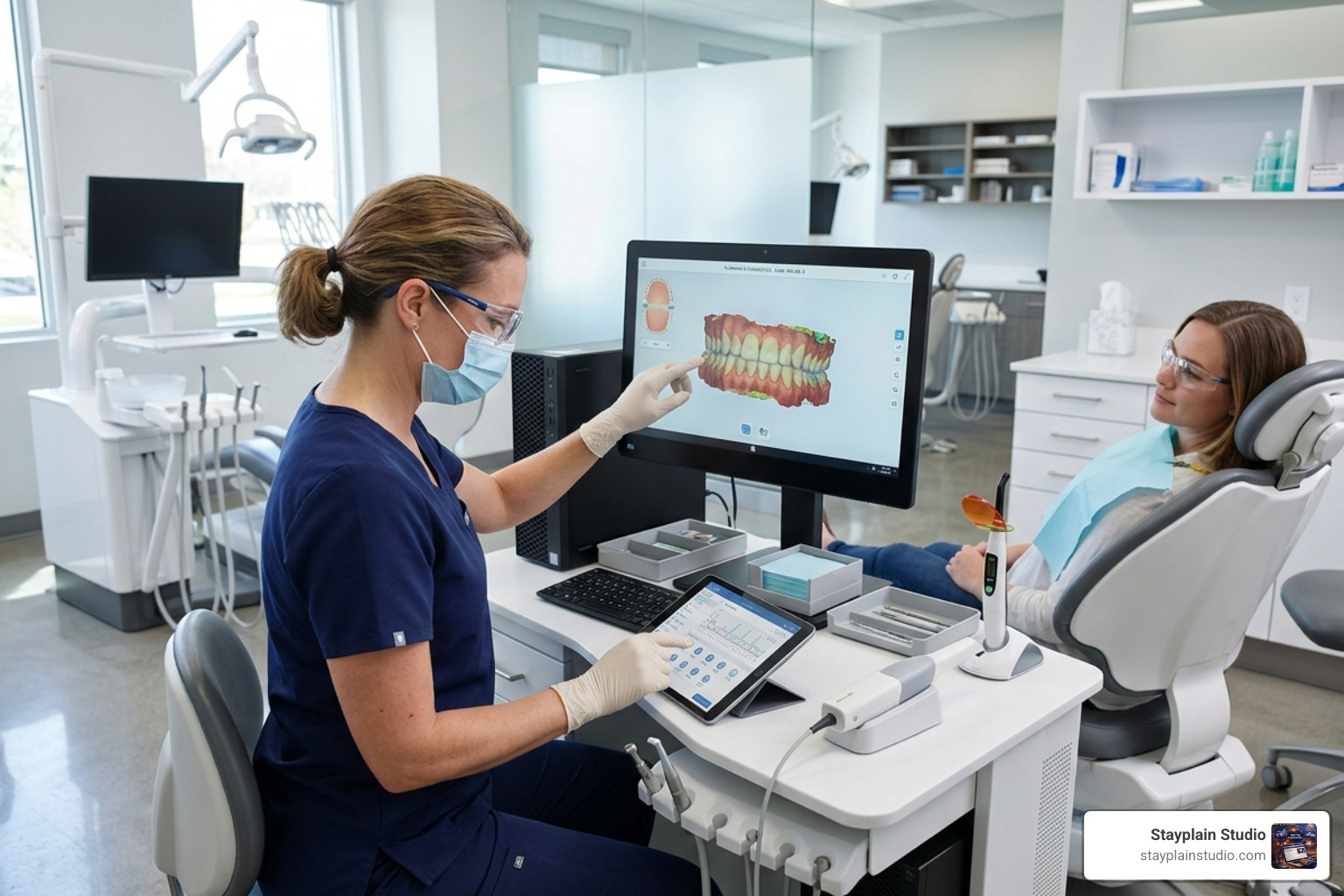 modern dental office technology - dental hospital website accra