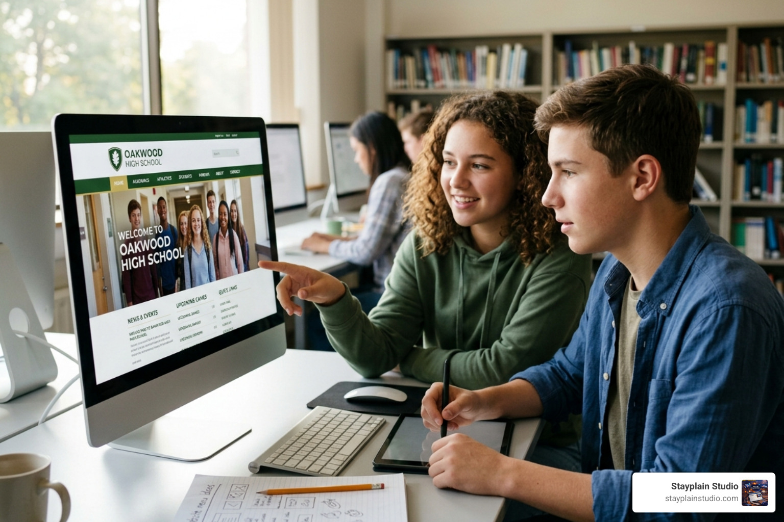 navigation and user experience - high school website design navigation and user experience - high school website design