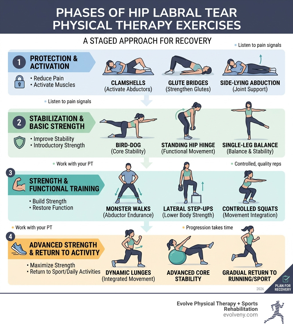 Ultimate Hip Labrum Tear Physical Therapy Exercises 2026 — Physical
