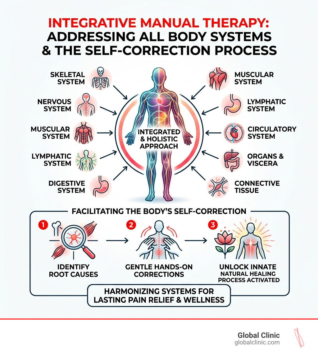How integrative manual therapy addresses all body systems and the body's self-correction process - integrative manual
