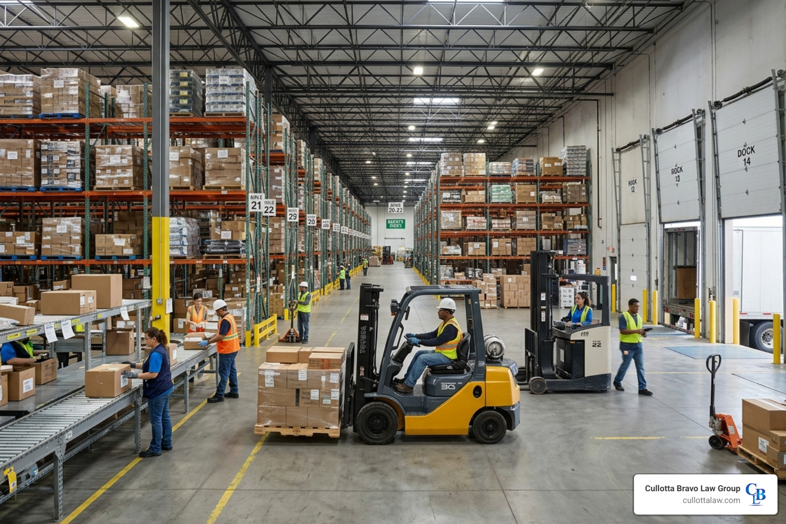 warehouse environment in Joliet - workers compensation lawyer joliet
