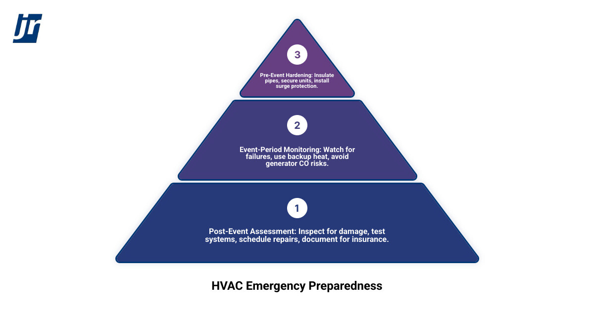 The 3 phases of HVAC emergency preparedness: Pre-event hardening, Event-period monitoring, Post-event assessment - how The 3 phases of HVAC emergency preparedness: Pre-event hardening, Event-period monitoring, Post-event assessment - how