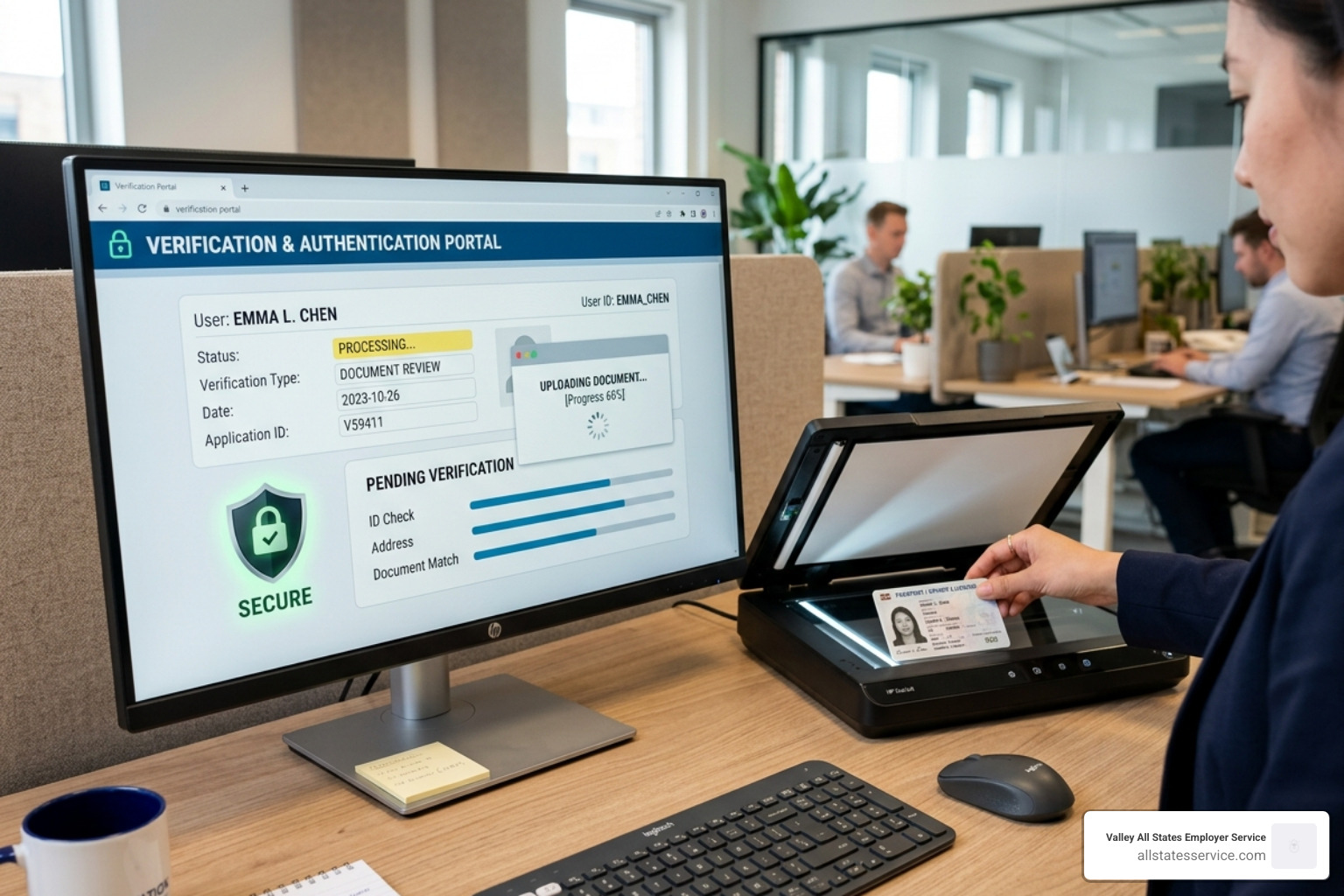 secure digital document verification - e-verify employee screening