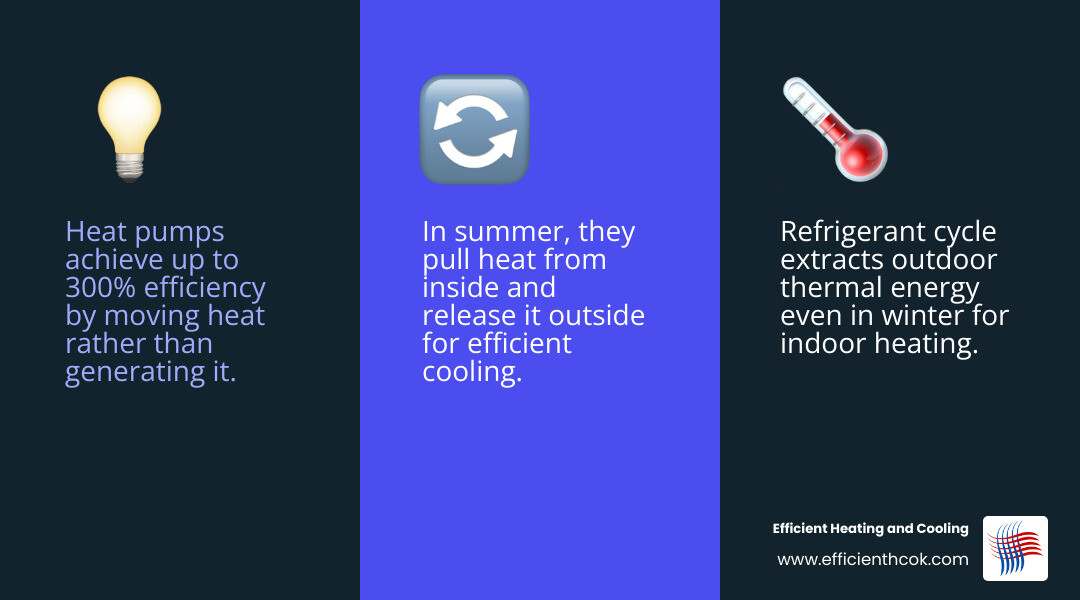 key heat pump benefits for Oklahoma homeowners - heat pump benefits for oklahoma homeowners infographic 3_facts_emoji_blue key heat pump benefits for Oklahoma homeowners - heat pump benefits for oklahoma homeowners infographic 3_facts_emoji_blue
