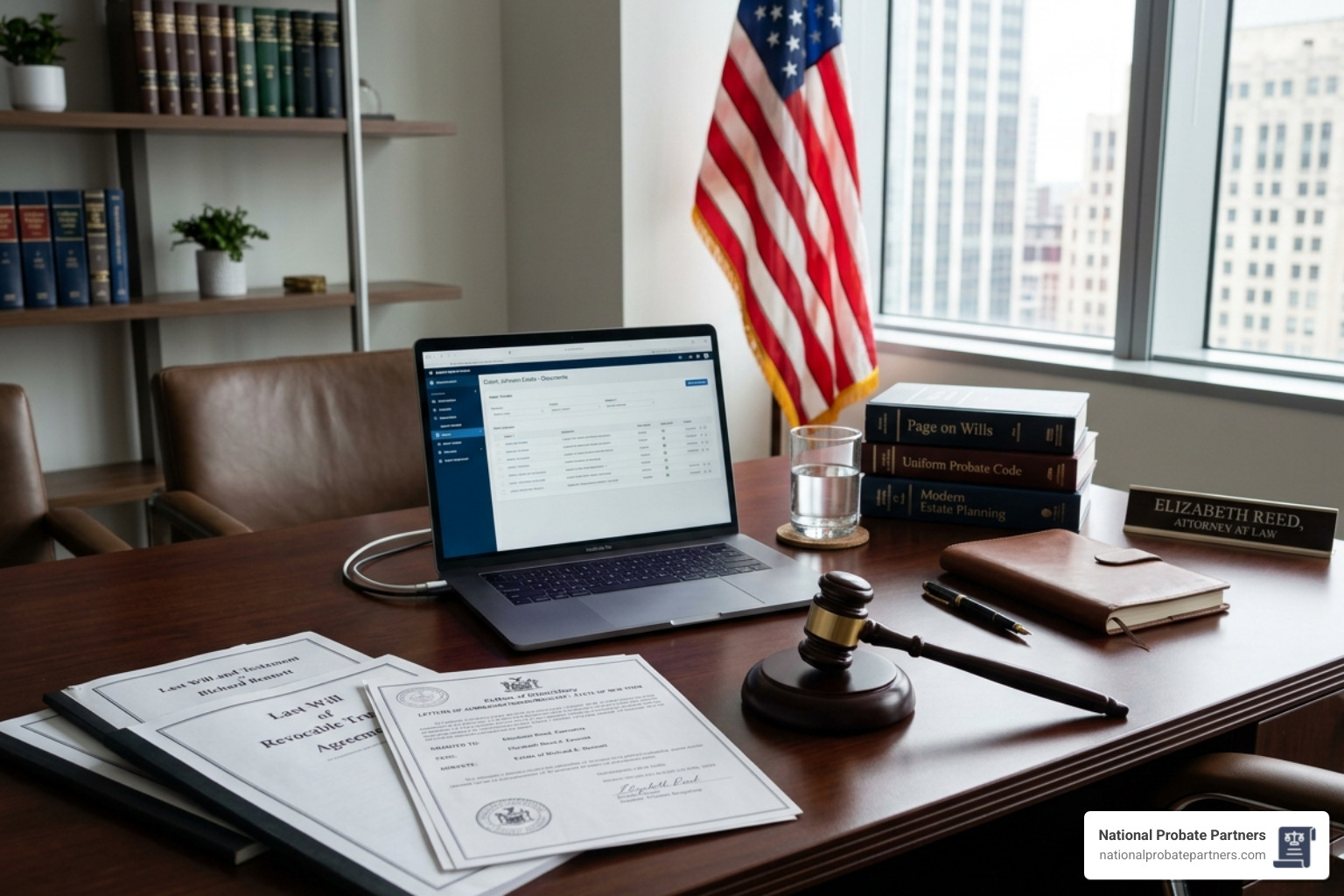 professional office with domiciliary letters and estate documents - what is a domiciliary executor