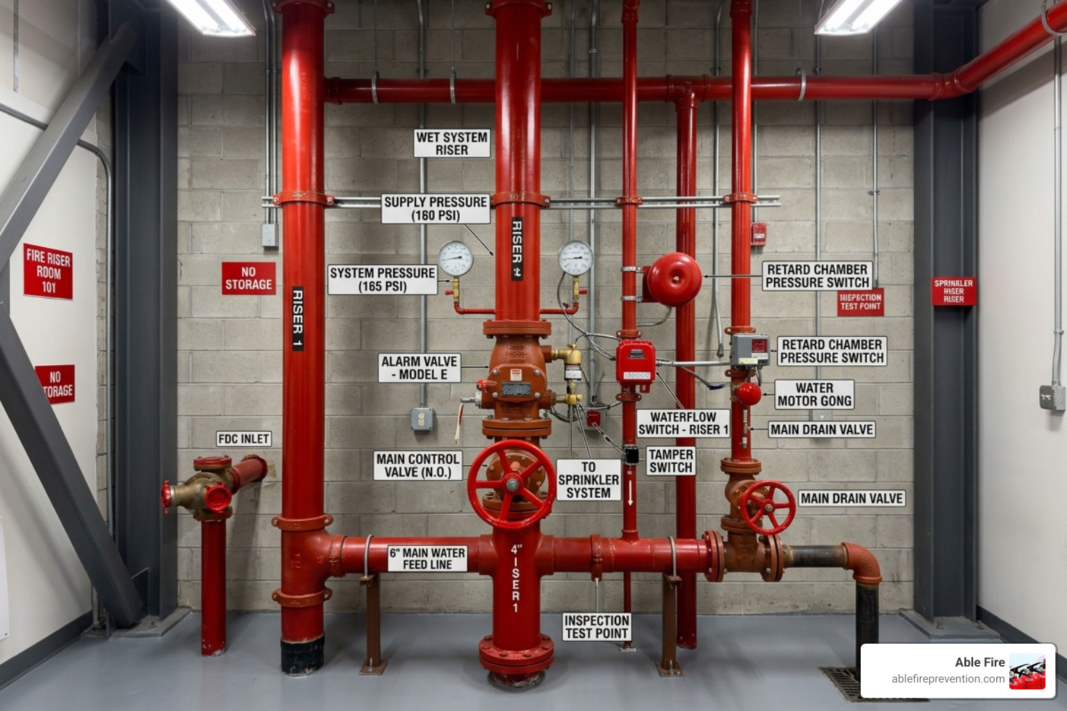 Fire Riser Systems: Your Building's First Line of Defense - Able Fire ...