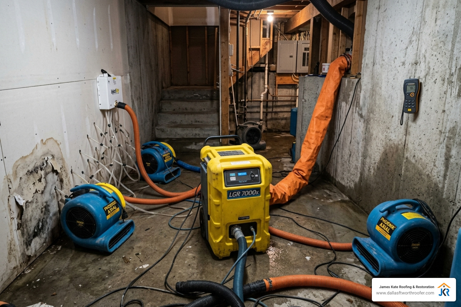 industrial drying equipment and air movers in a basement cleanup project - basement flood cleanup near me industrial drying equipment and air movers in a basement cleanup project - basement flood cleanup near me