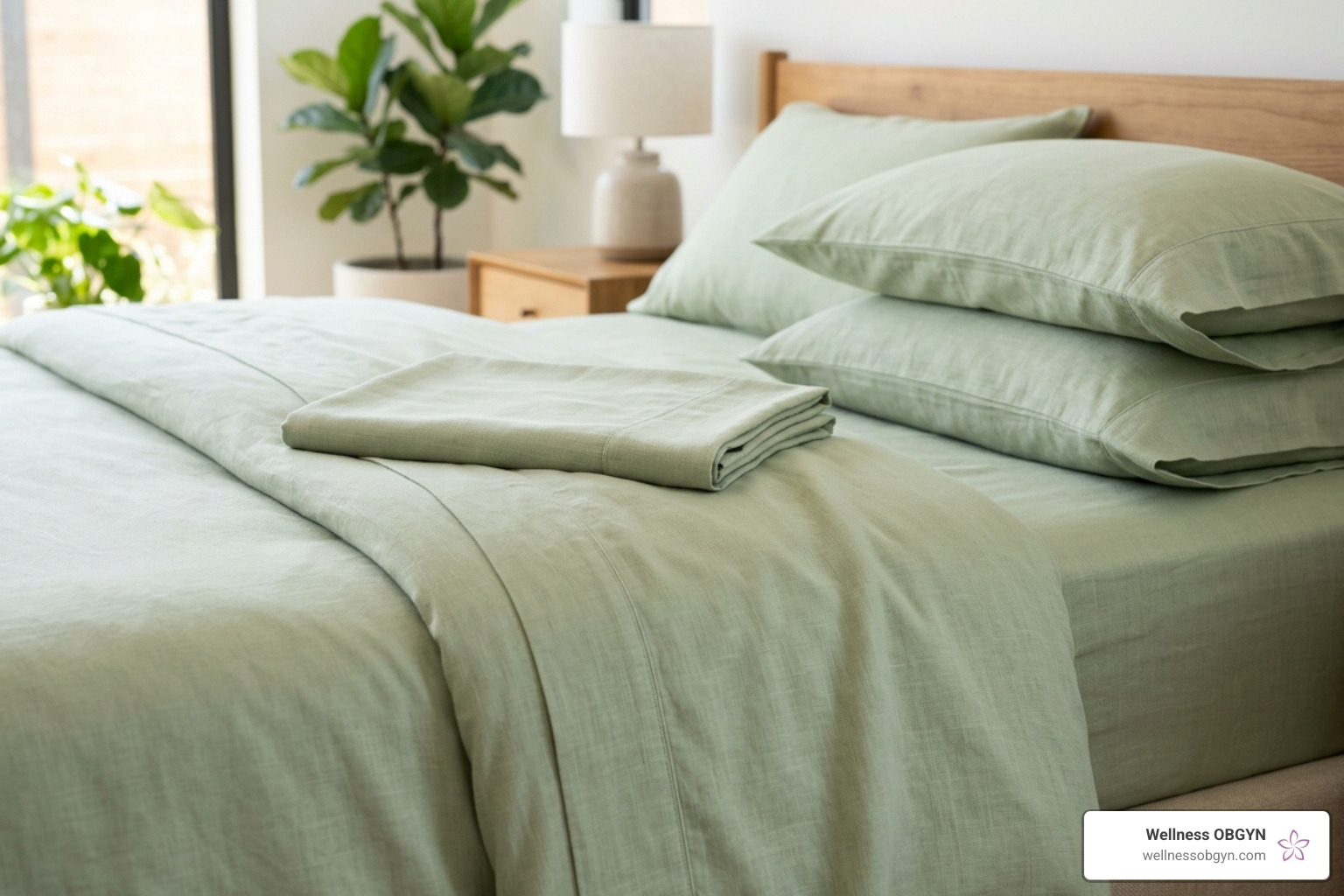 breathable bamboo bedding for cooling - Menopause and sleep
