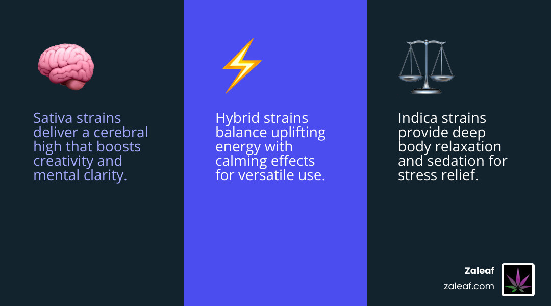 Comparison of Indica, Sativa, and Hybrid effects infographic - indica and sativa pens infographic 3_facts_emoji_blue Comparison of Indica, Sativa, and Hybrid effects infographic - indica and sativa pens infographic 3_facts_emoji_blue