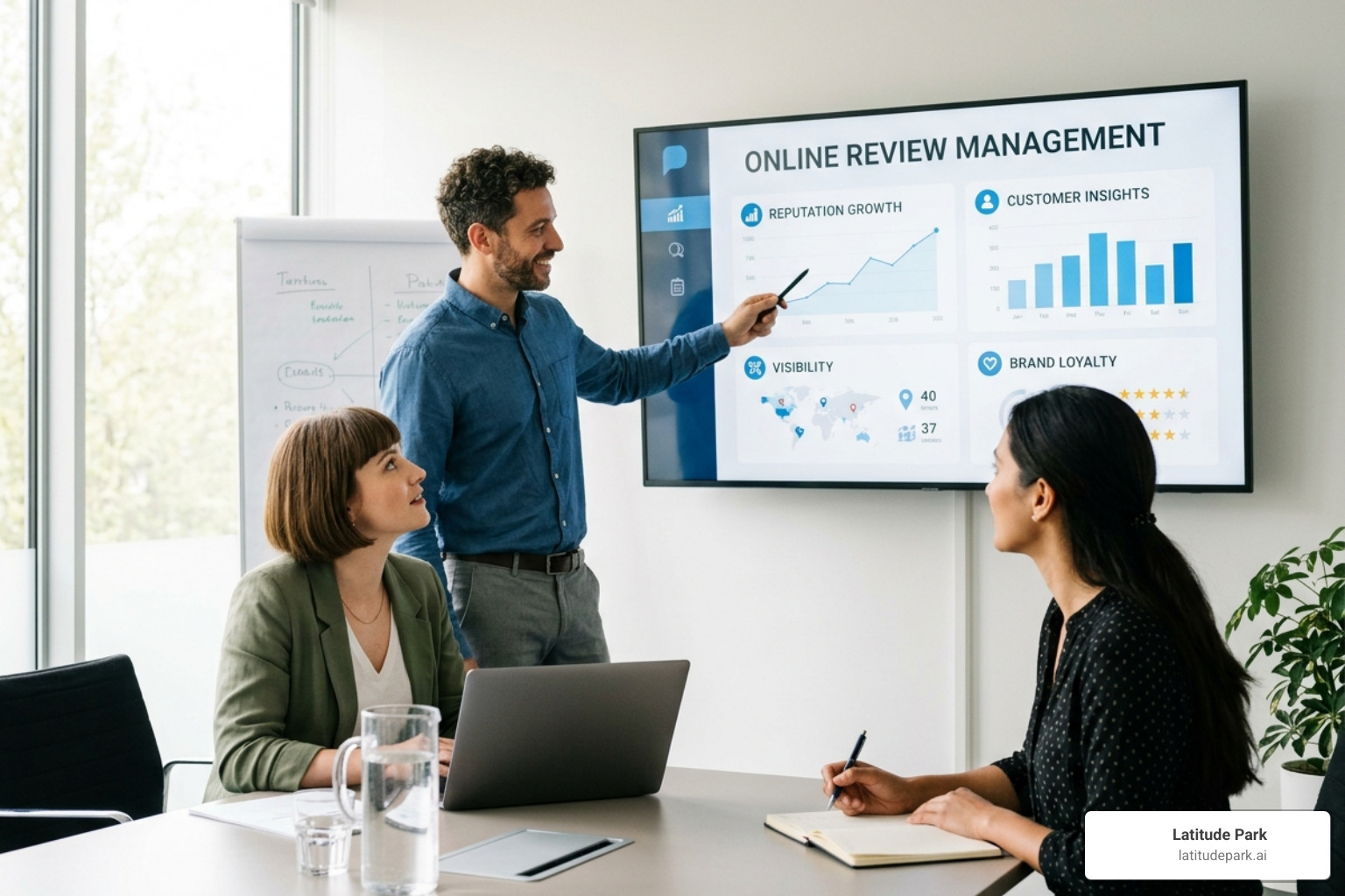 Google Local 3-Pack showing businesses with high star ratings and review counts - benefits of online review management