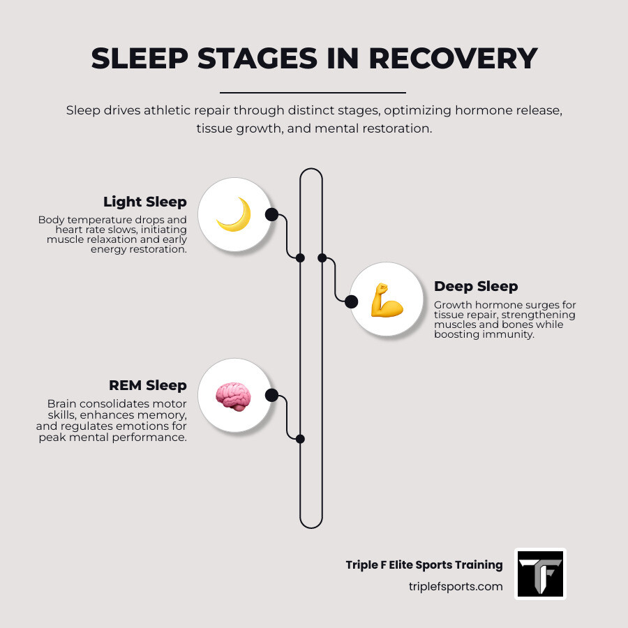 Role of sleep in athletic recovery: stages of sleep and physical repair processes - sports medicine & training center Role of sleep in athletic recovery: stages of sleep and physical repair processes - sports medicine & training center