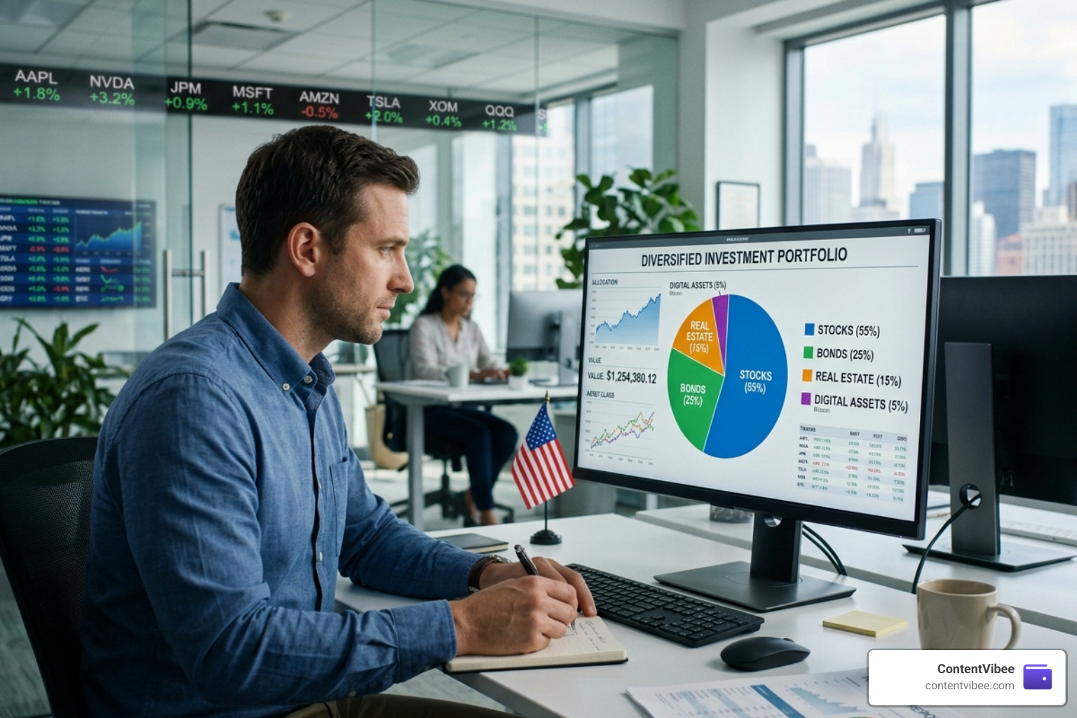 Diversified portfolio including digital assets and traditional stocks - Bitcoin Investment Risk Analysis and Long Term
