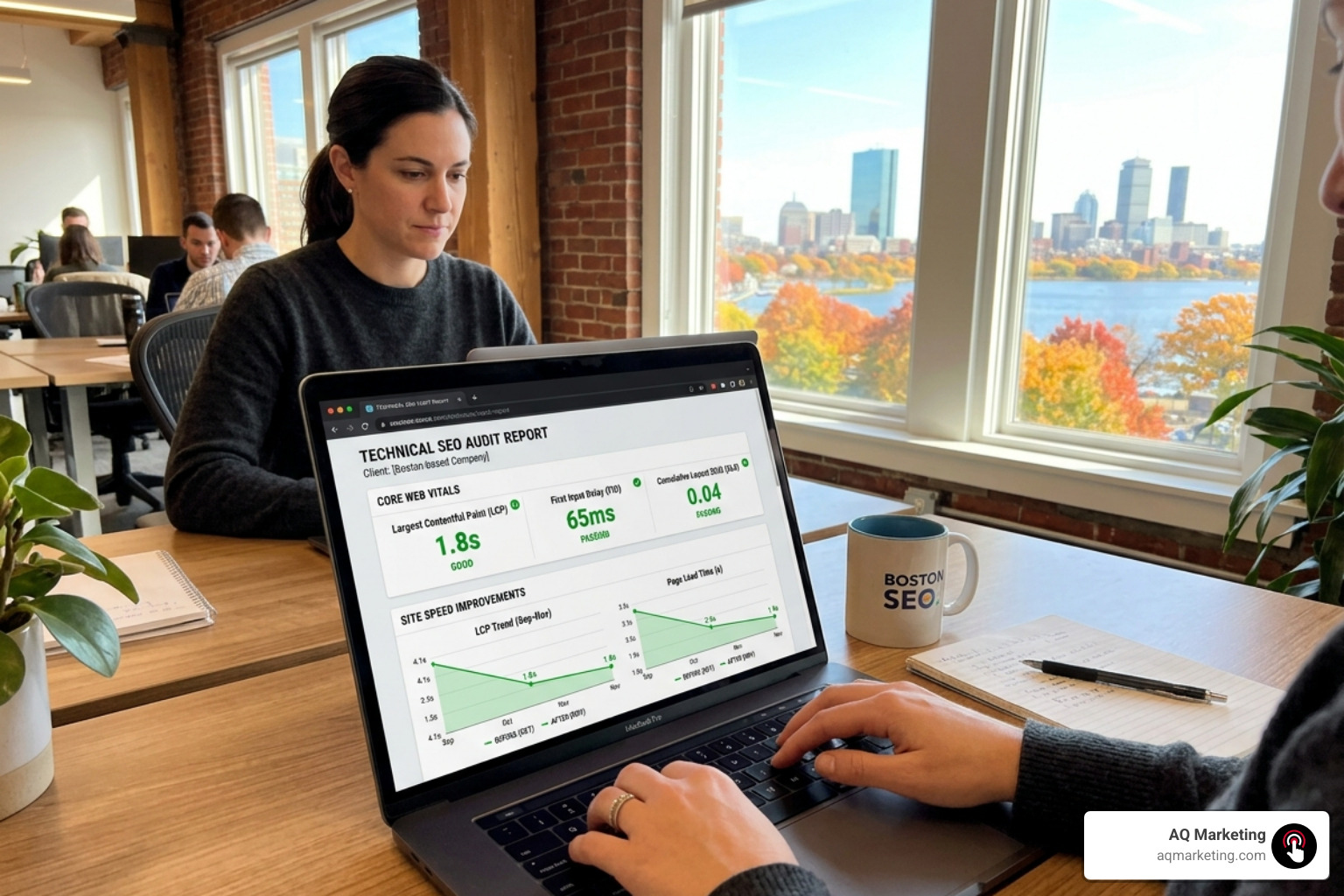 A technical SEO audit report highlighting Core Web Vitals and site speed improvements - SEO Manchester NH A technical SEO audit report highlighting Core Web Vitals and site speed improvements - SEO Manchester NH