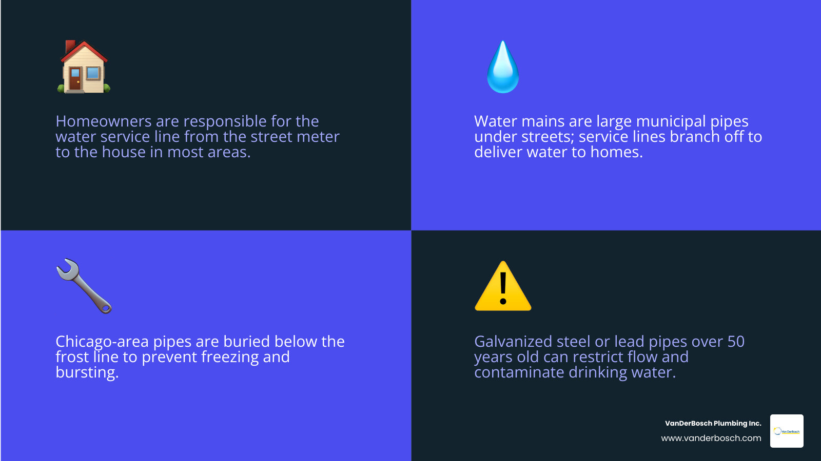 Infographic comparing water line repair vs. replacement costs and pipe longevity - water line services infographic Infographic comparing water line repair vs. replacement costs and pipe longevity - water line services infographic