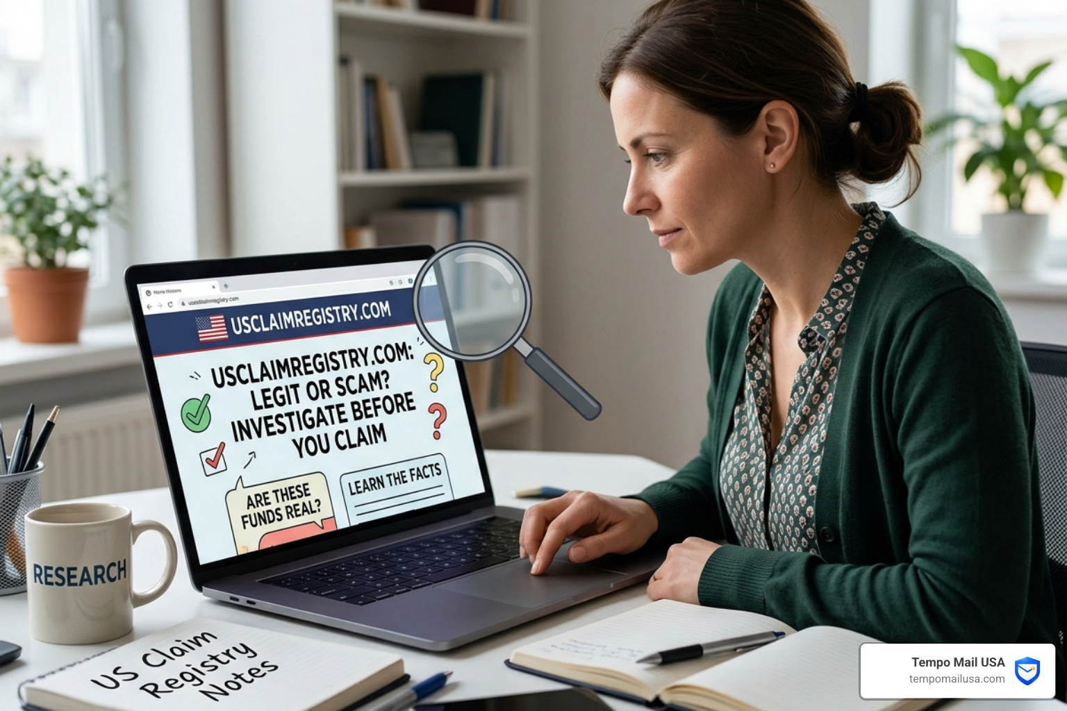 A fraudulent government-style letter designed to trick users into paying fake fees - usclaimregistry com legit or not A fraudulent government-style letter designed to trick users into paying fake fees - usclaimregistry com legit or not