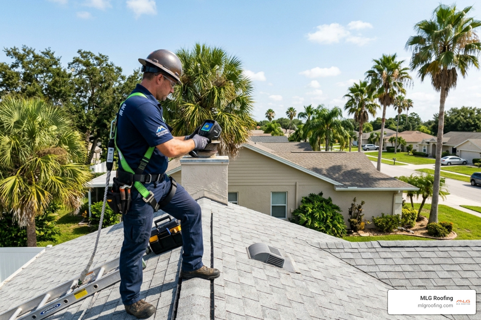 roofing contractor using thermal imaging for leak detection in West Melbourne, FL - residential roof repairs roofing contractor using thermal imaging for leak detection in West Melbourne, FL - residential roof repairs