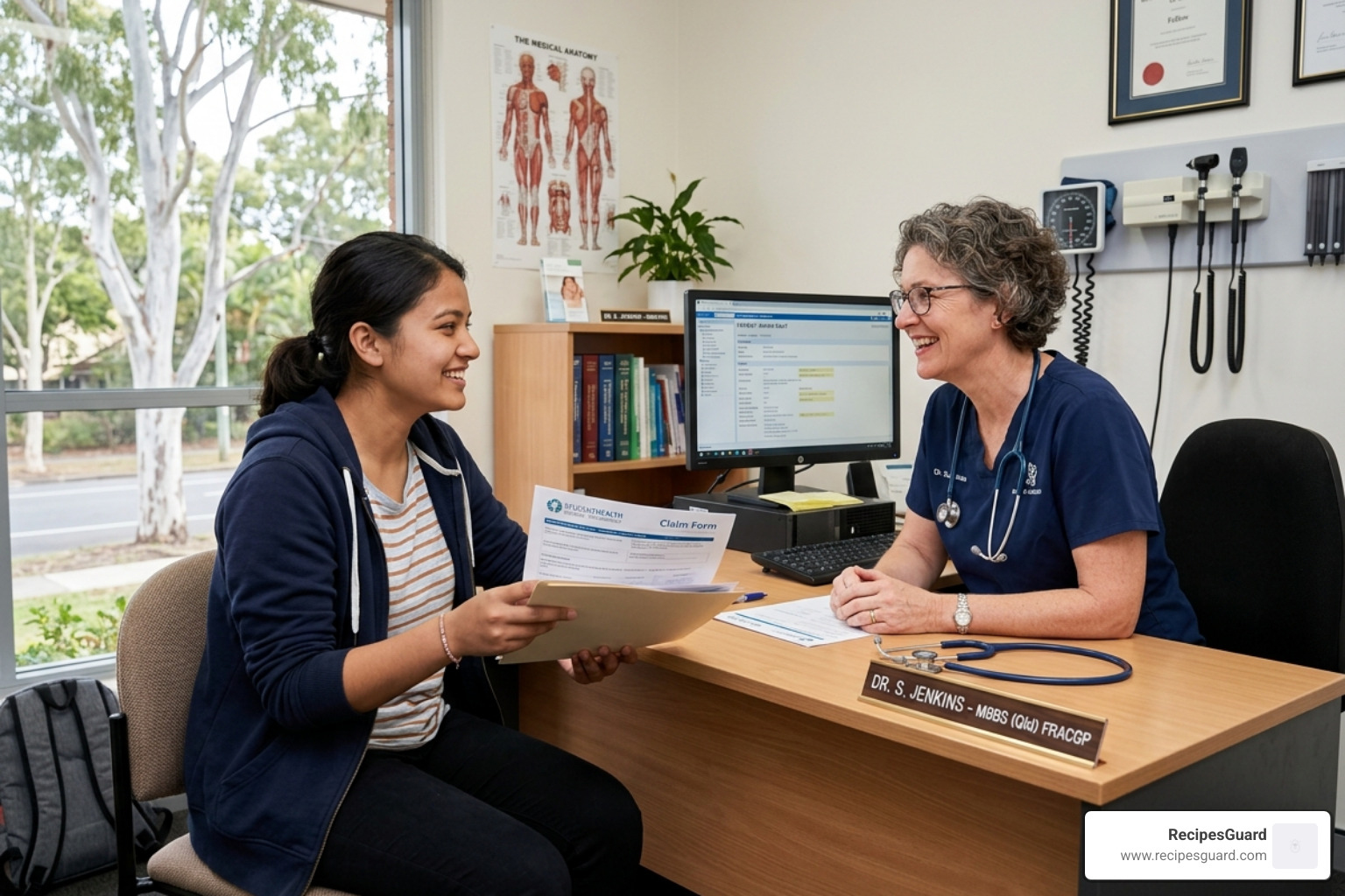 Medical consultation between an international student and a GP in Australia - oshc cost for 3 years
