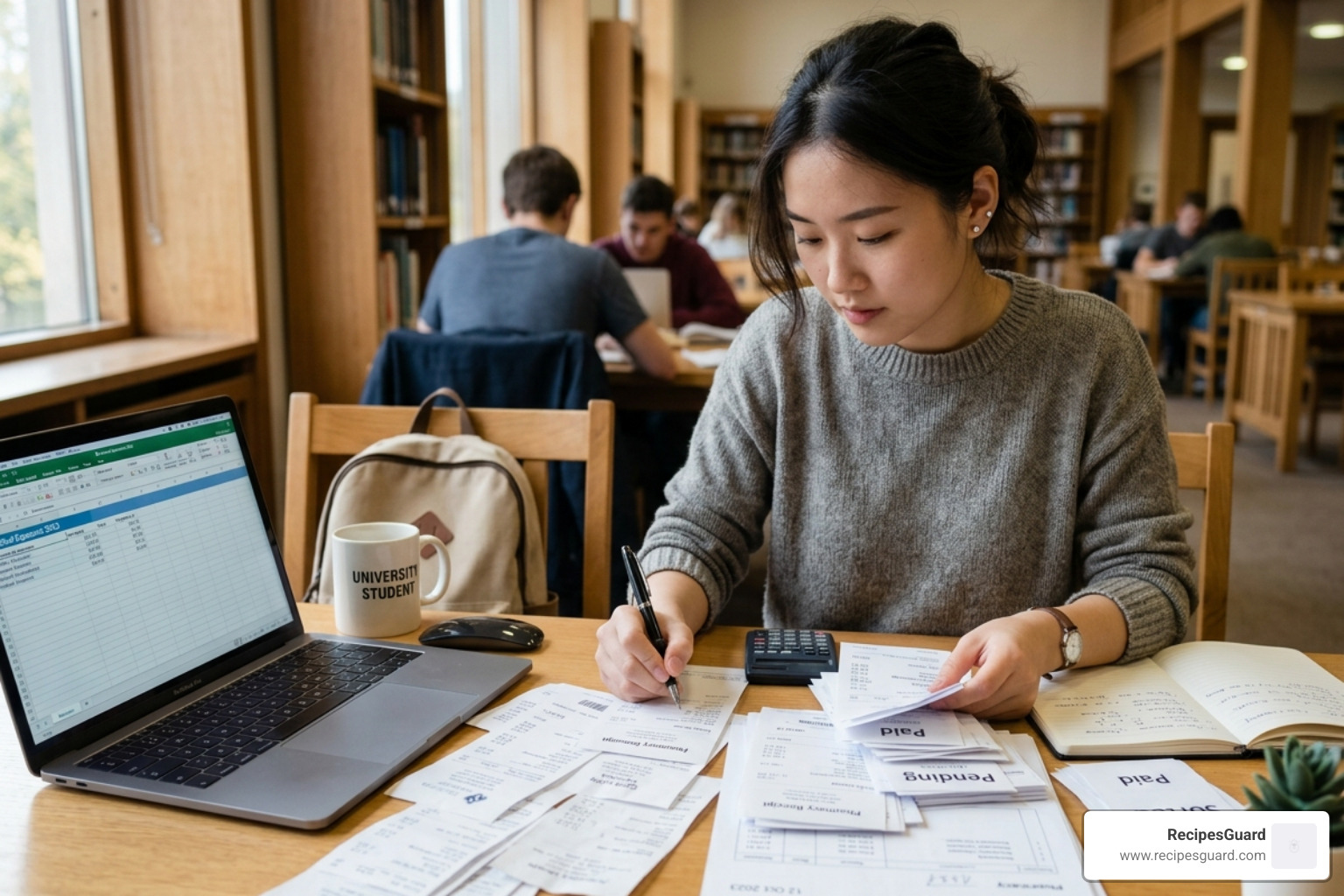 International student organizing medical receipts and invoices - australia oshc claim denied